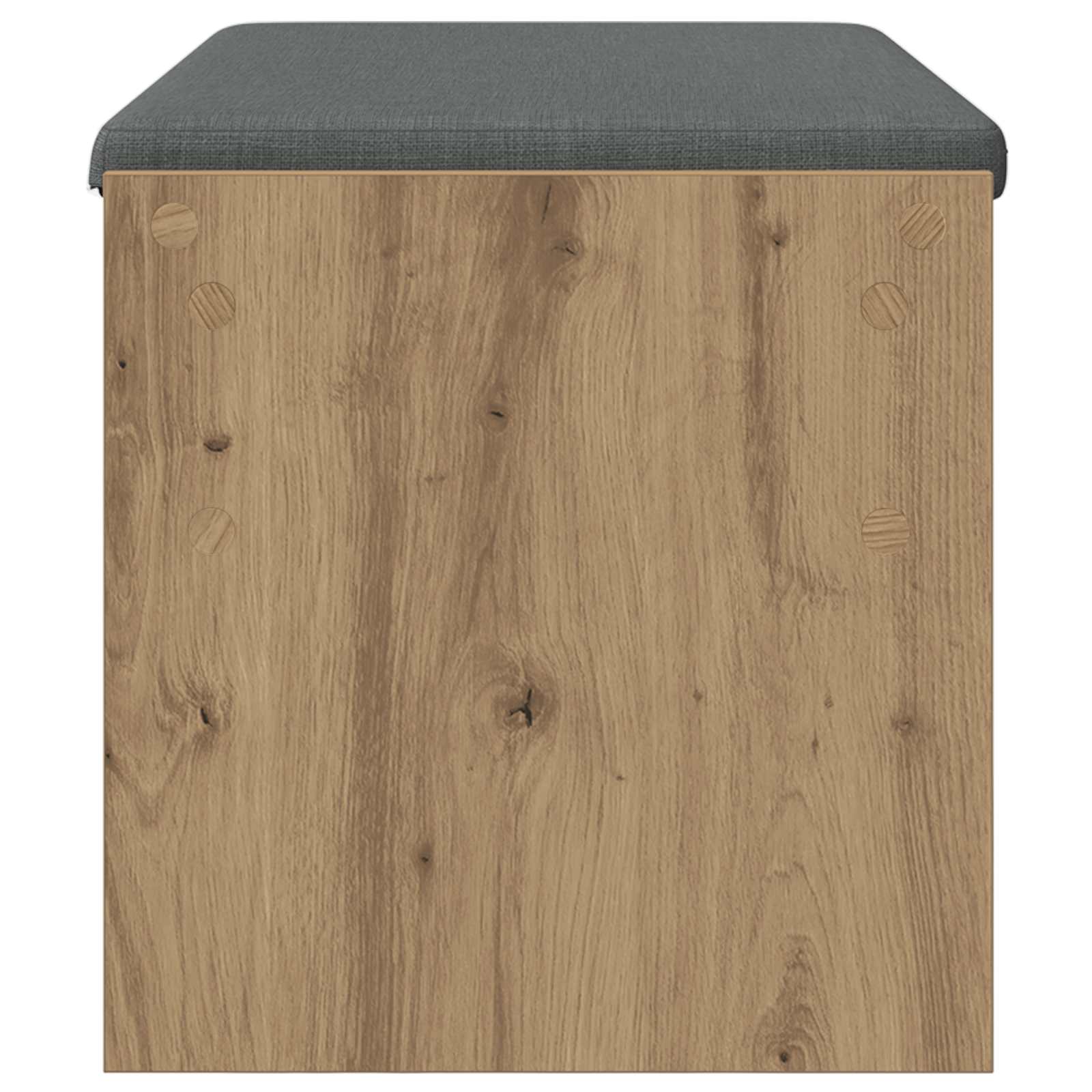 Halbank met kussen Artisan Eiken 83 x 38 x 40 cm is nu te koop bij PeponiXL, paradijselijk wonen!