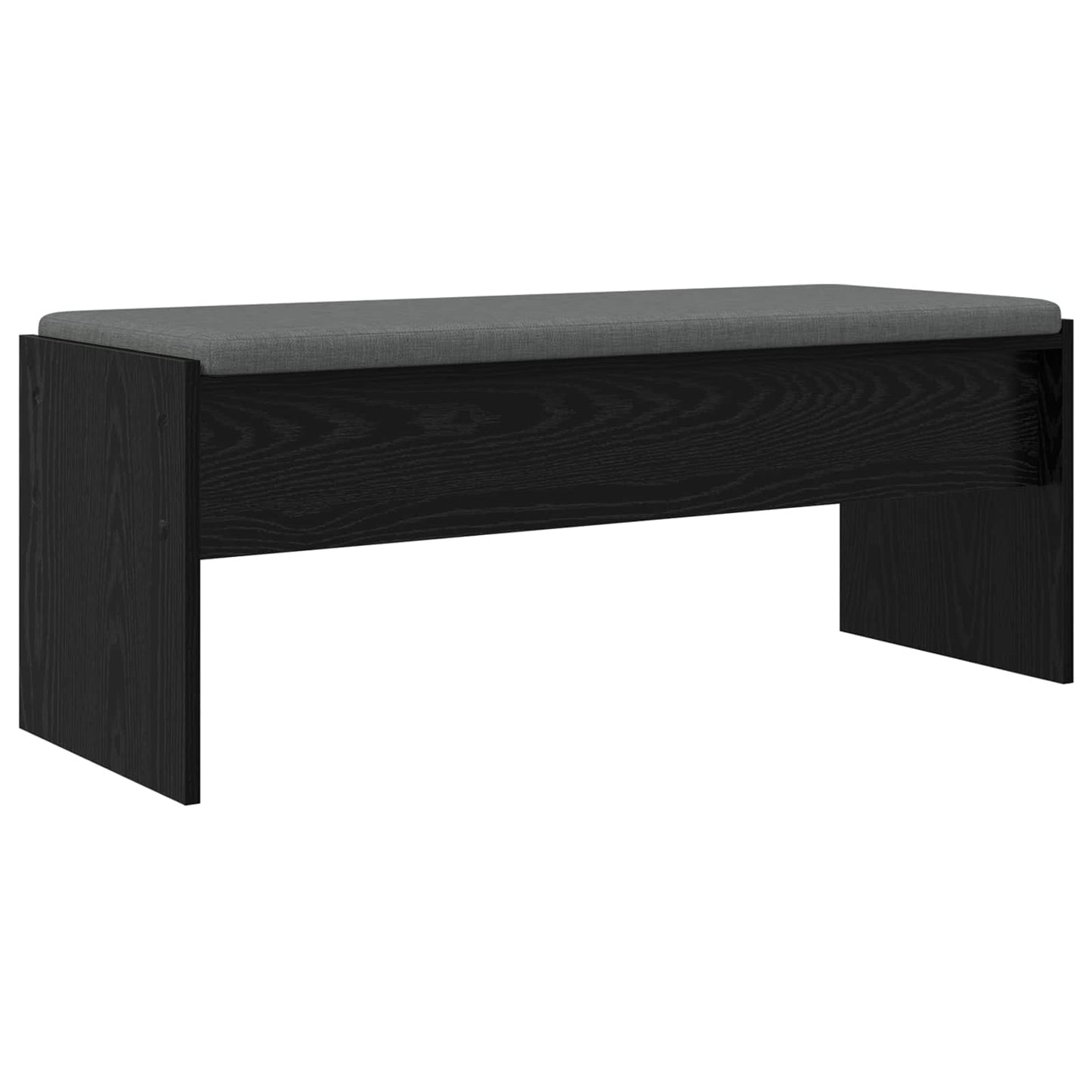 Halbank met kussen Zwart Eiken 103 x 38 x 40 cm is nu te koop bij PeponiXL, paradijselijk wonen!