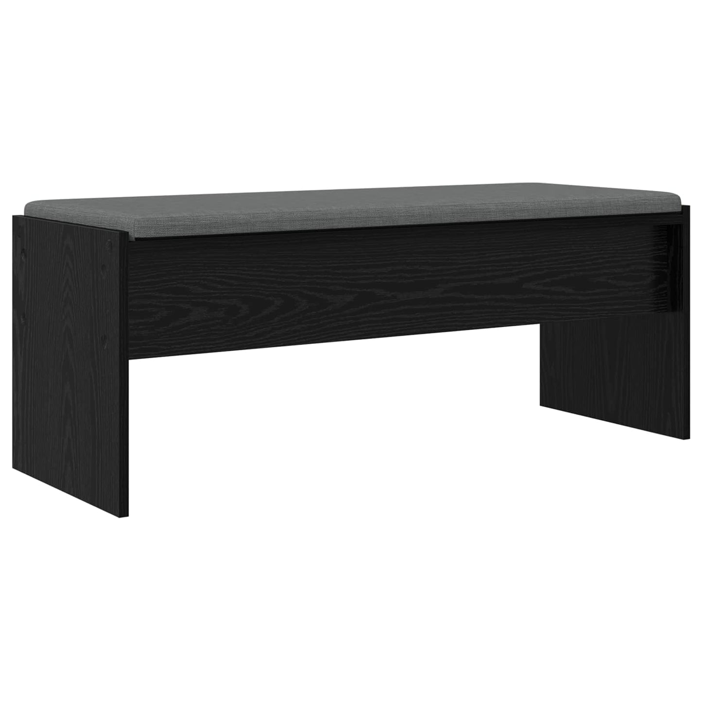 Halbank met kussen Zwart Eiken 103 x 38 x 40 cm is nu te koop bij PeponiXL, paradijselijk wonen!