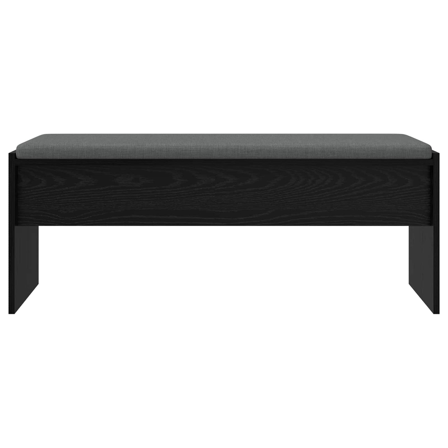 Halbank met kussen Zwart Eiken 103 x 38 x 40 cm is nu te koop bij PeponiXL, paradijselijk wonen!