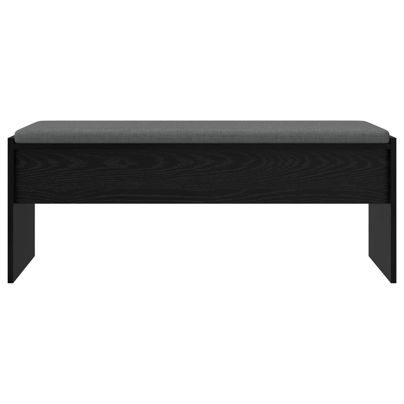Halbank met kussen Zwart Eiken 103 x 38 x 40 cm is nu te koop bij PeponiXL, paradijselijk wonen!