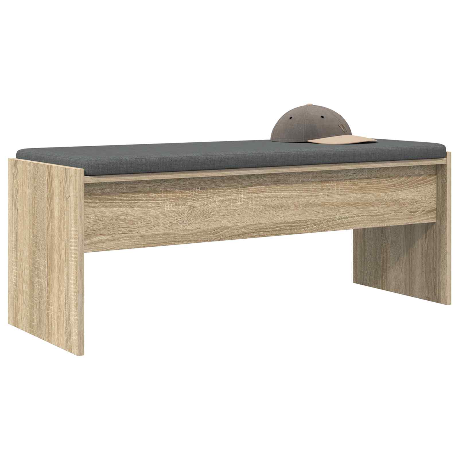 Halbank met kussen Sonoma Eiken 103 x 38 x 40 cm is nu te koop bij PeponiXL, paradijselijk wonen!