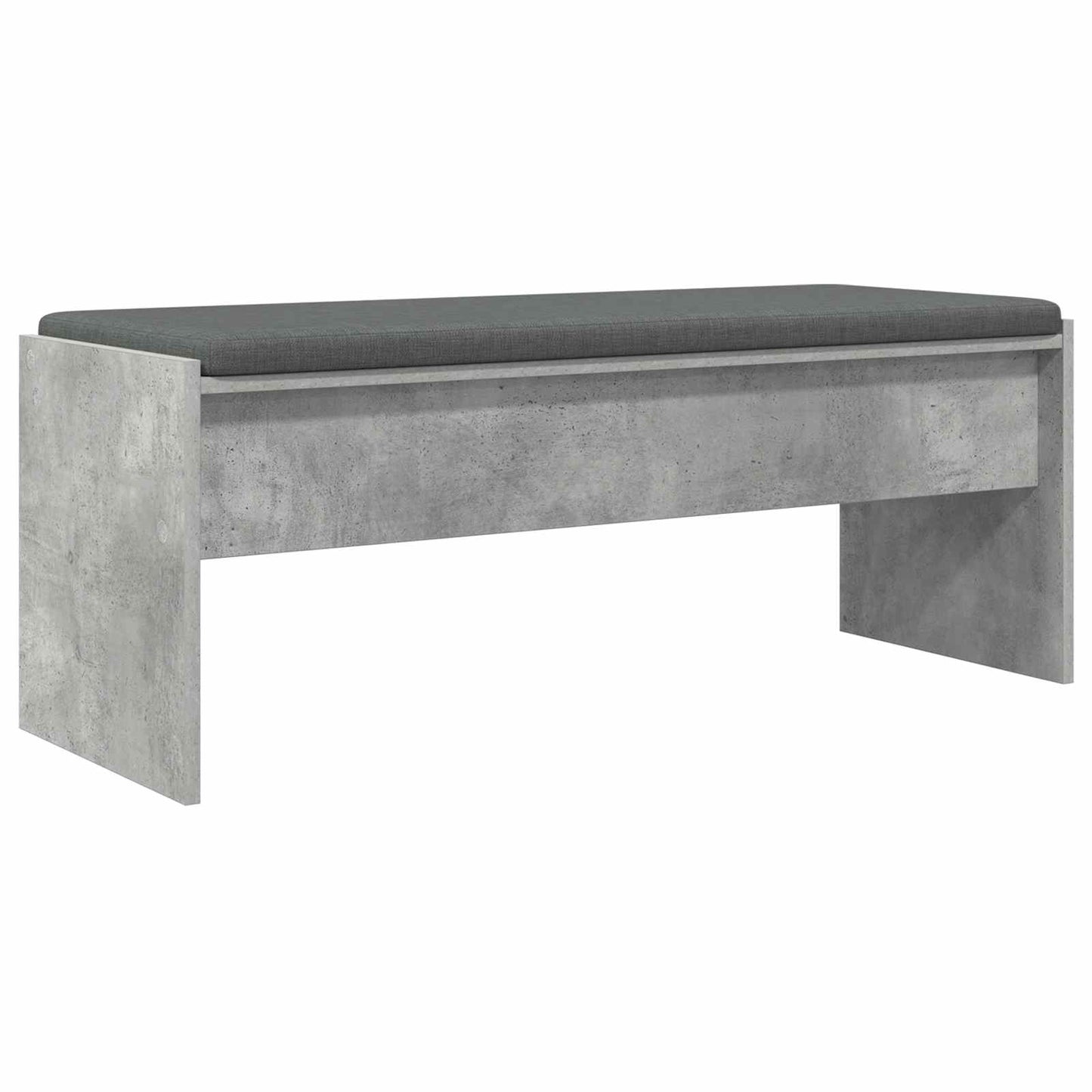 Halbank met kussen Beton Grijs 103 x 38 x 40 cm is nu te koop bij PeponiXL, paradijselijk wonen!