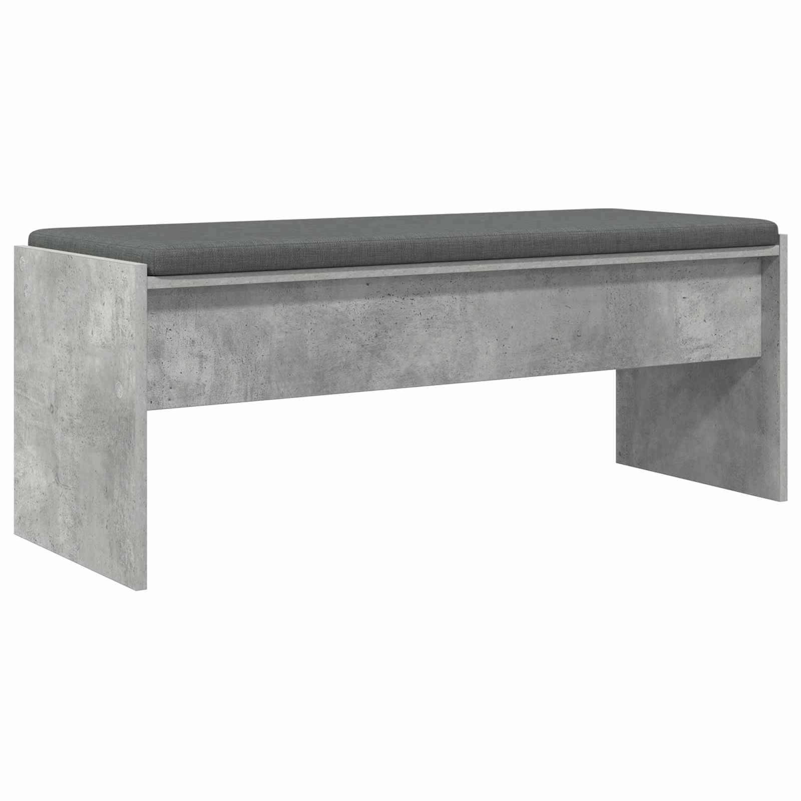 Halbank met kussen Beton Grijs 103 x 38 x 40 cm is nu te koop bij PeponiXL, paradijselijk wonen!