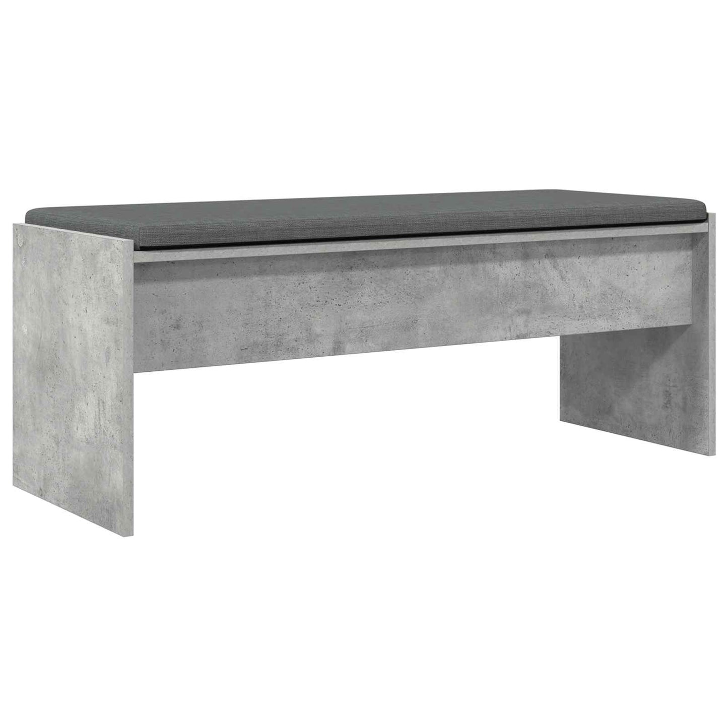 Halbank met kussen Beton Grijs 103 x 38 x 40 cm is nu te koop bij PeponiXL, paradijselijk wonen!