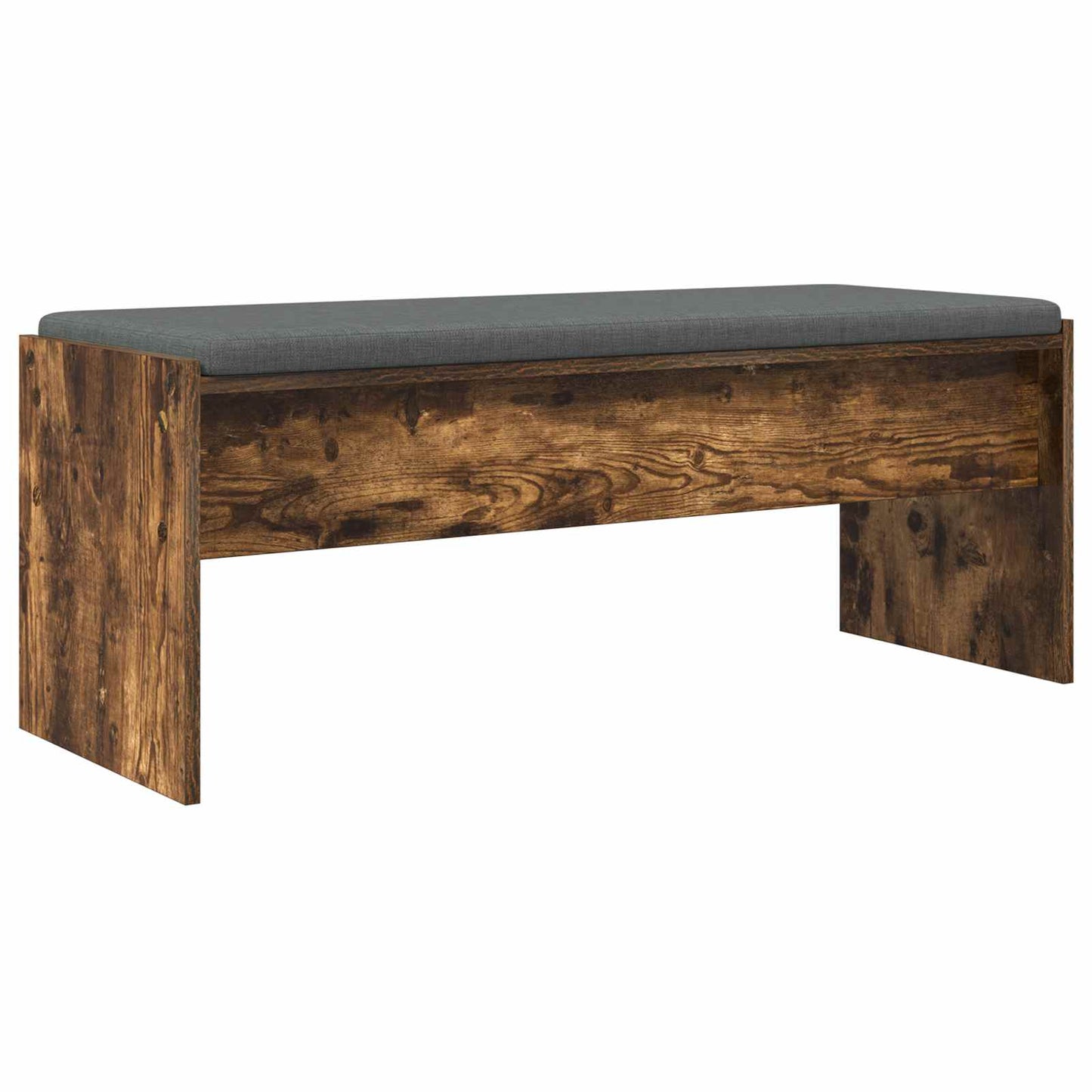 Halbank met kussen Gerookt eiken 103 x 38 x 40 cm is nu te koop bij PeponiXL, paradijselijk wonen!