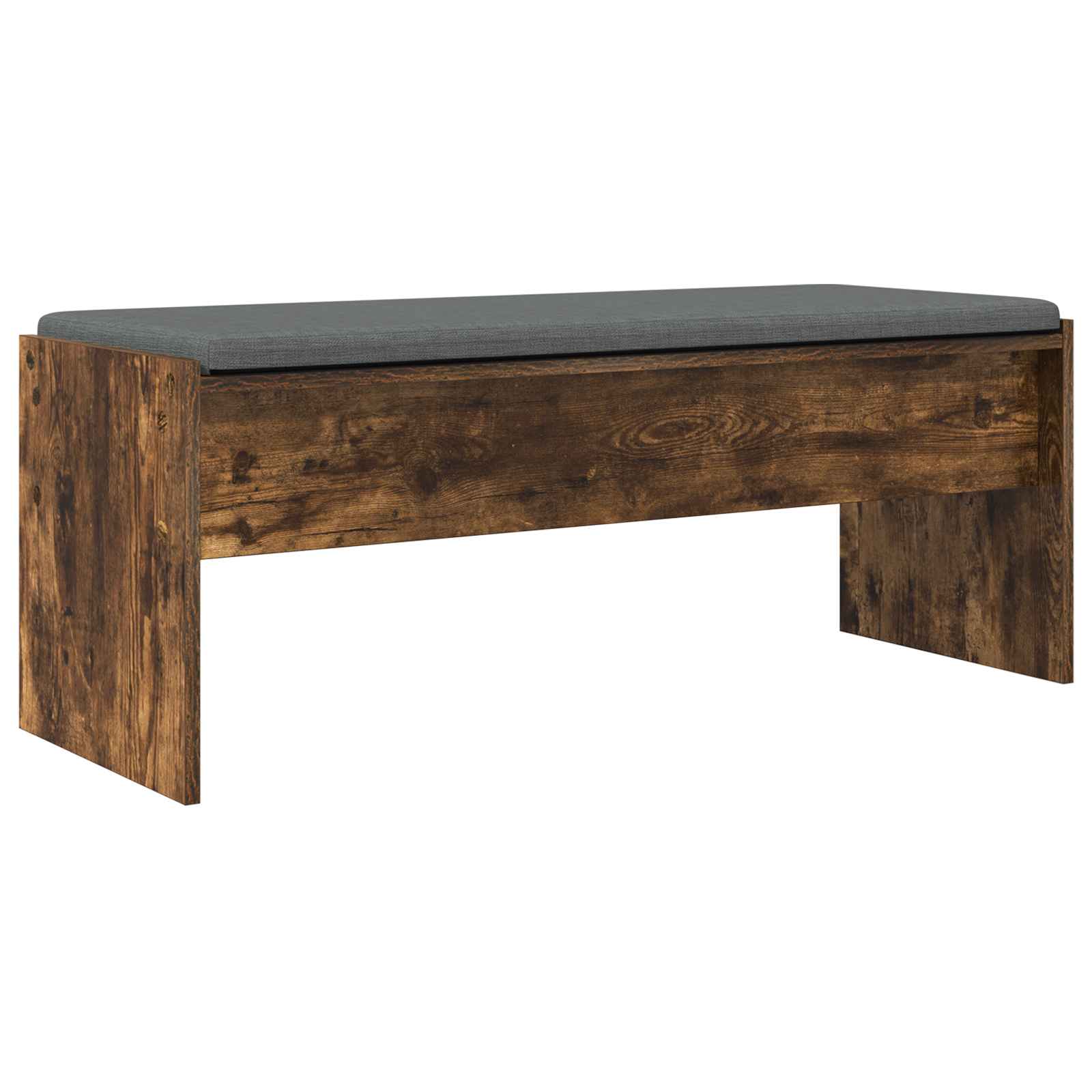 Halbank met kussen Gerookt eiken 103 x 38 x 40 cm is nu te koop bij PeponiXL, paradijselijk wonen!