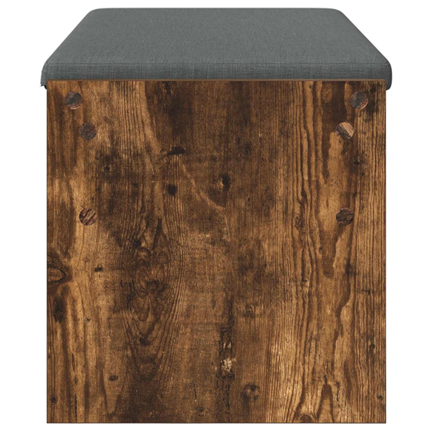 Halbank met kussen Gerookt eiken 103 x 38 x 40 cm is nu te koop bij PeponiXL, paradijselijk wonen!