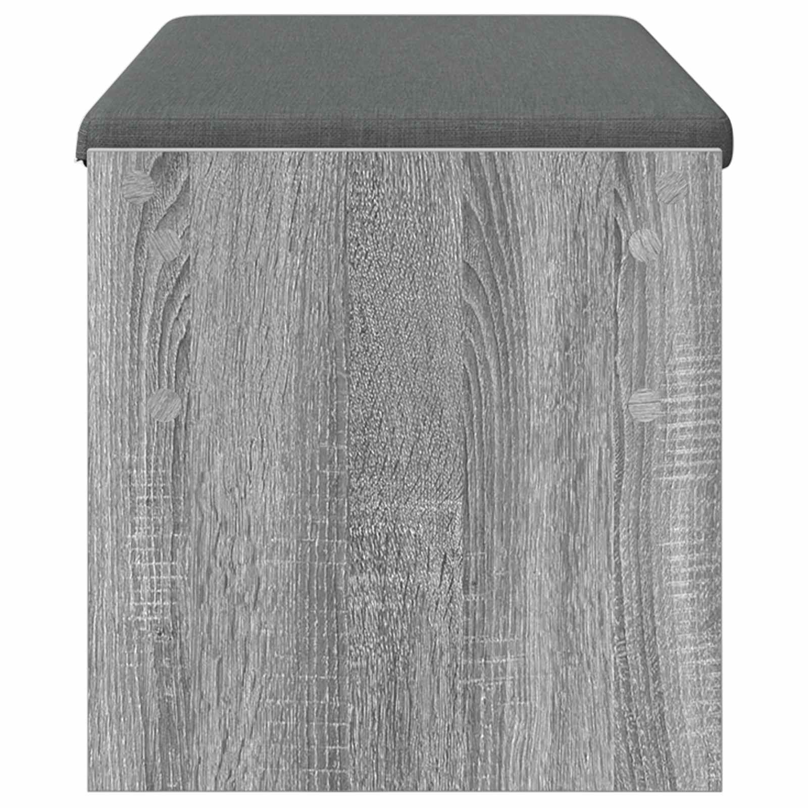 Halbank met kussen Grijs Sonoma 103 x 38 x 40 cm is nu te koop bij PeponiXL, paradijselijk wonen!