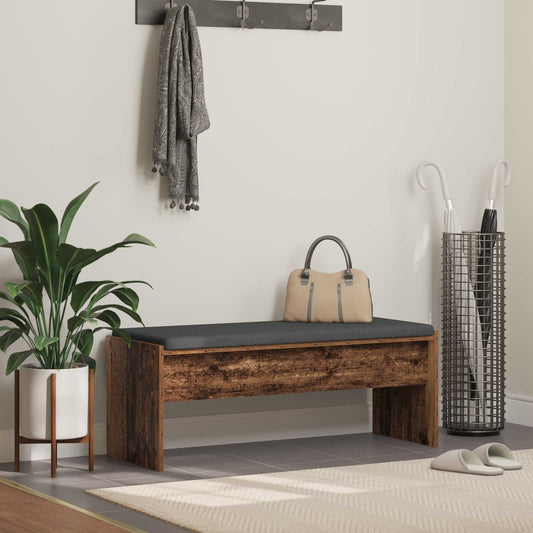 Halbank met kussen Oudhout 103 x 38 x 40 cm is nu te koop bij PeponiXL, paradijselijk wonen!