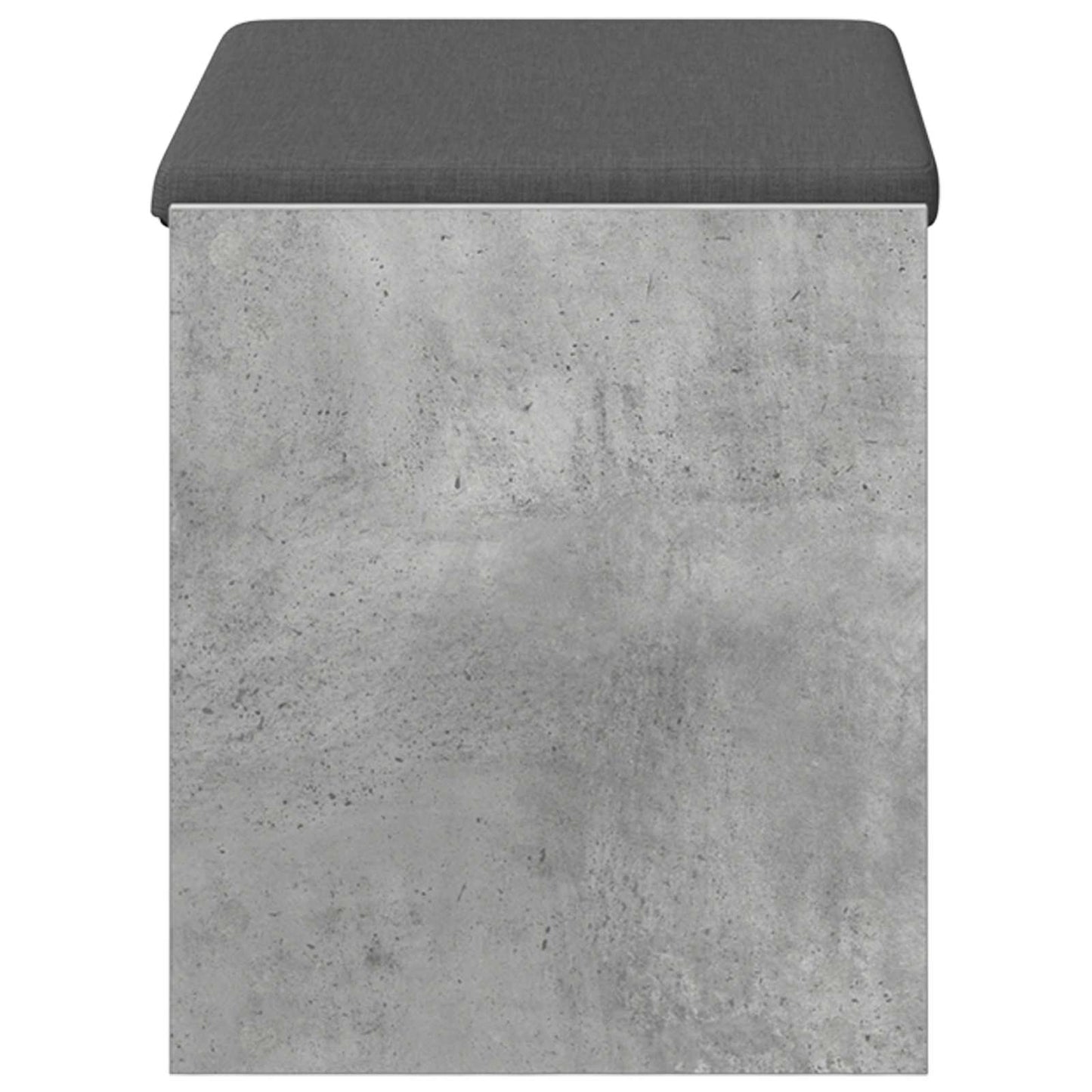 Halbank met kussen met plank Beton Grijs 63 x 38 x 45 cm is nu te koop bij PeponiXL, paradijselijk wonen!
