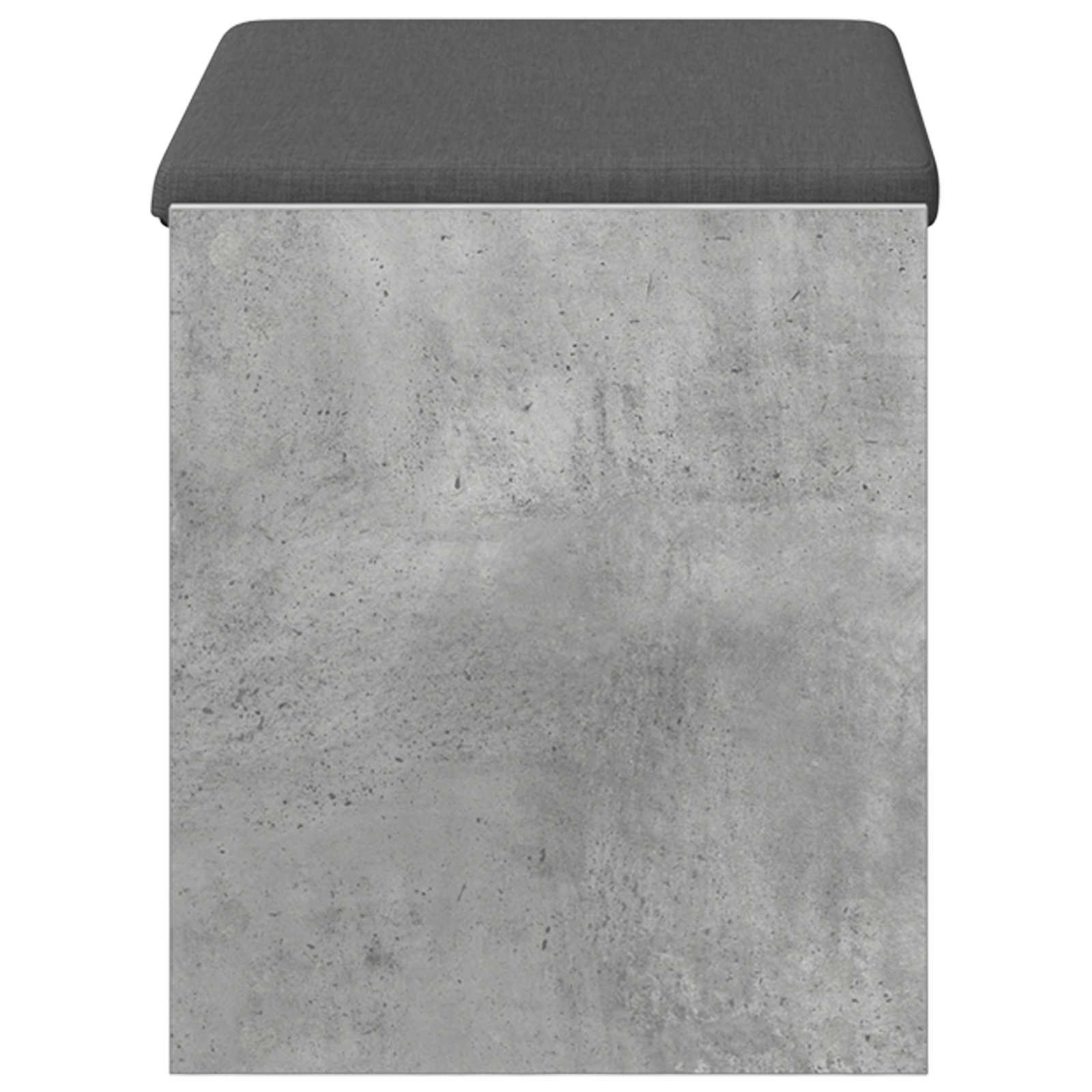 Halbank met kussen met plank Beton Grijs 63 x 38 x 45 cm is nu te koop bij PeponiXL, paradijselijk wonen!