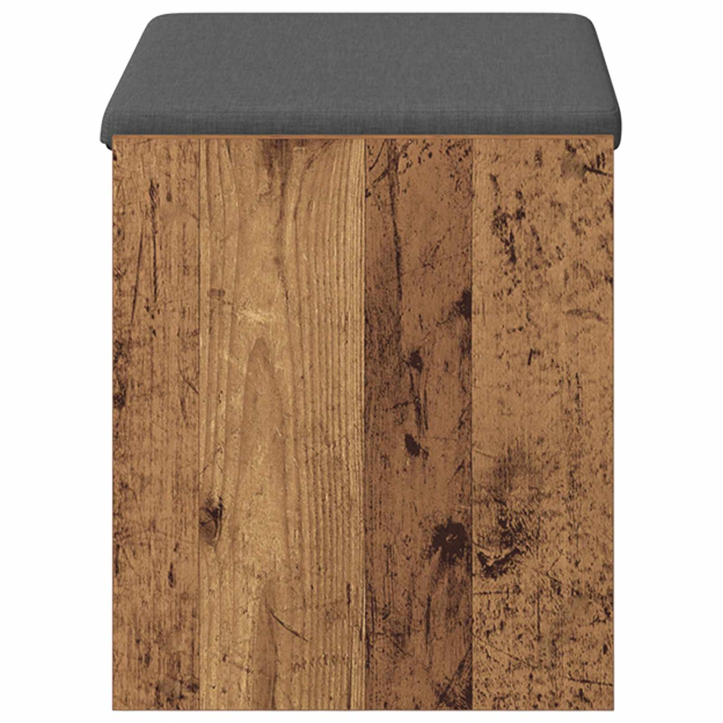 Halbank Oudhout 63 x 38 x 45 cm Geïndustrialiseerd hout en stof is nu te koop bij PeponiXL, paradijselijk wonen!