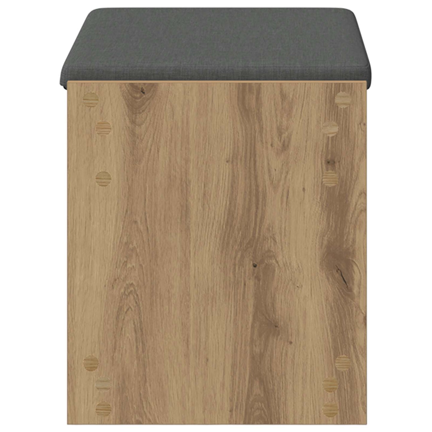 Halbank met kussen met plank Artisan Eik 63 x 38 x 45 cm is nu te koop bij PeponiXL, paradijselijk wonen!