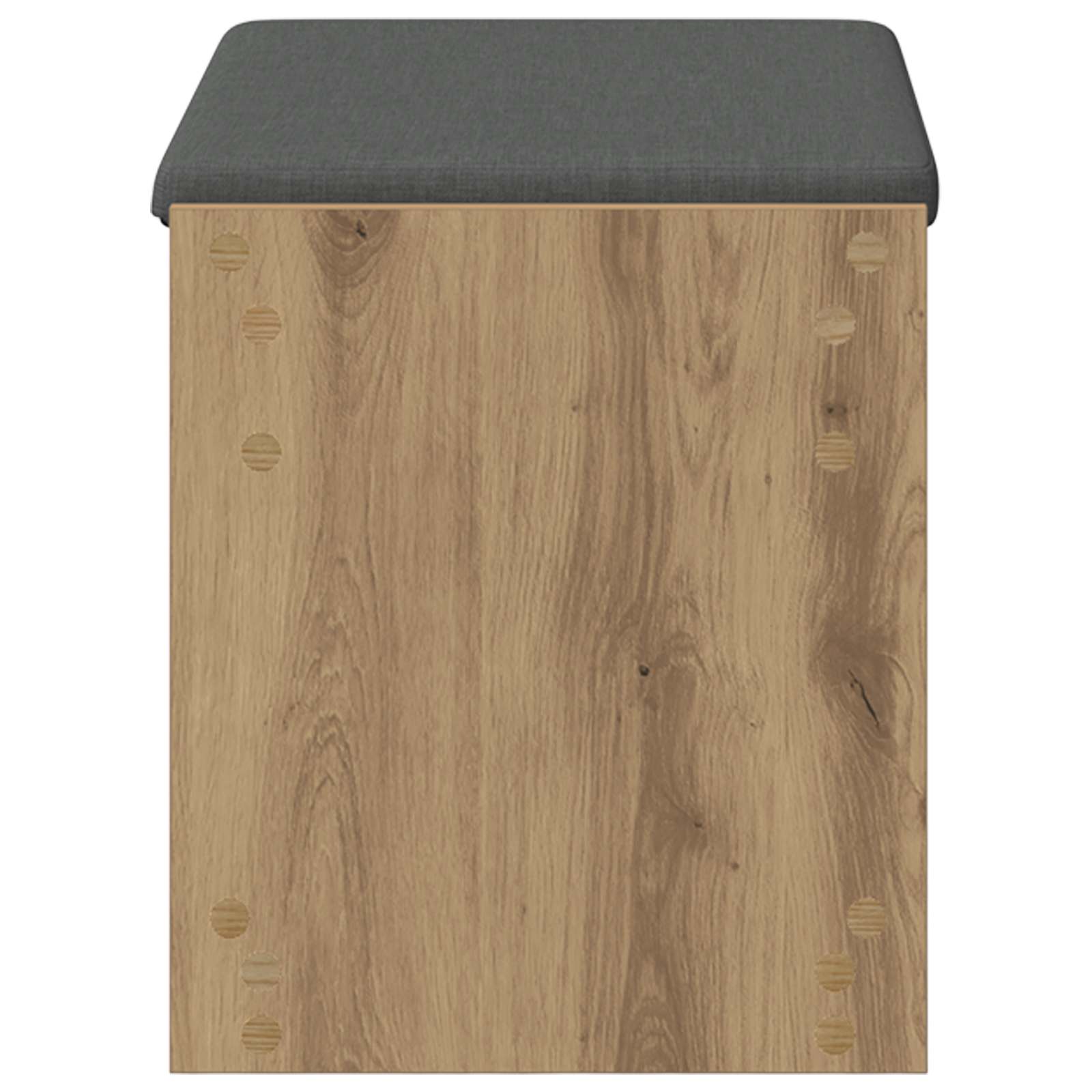 Halbank met kussen met plank Artisan Eik 63 x 38 x 45 cm is nu te koop bij PeponiXL, paradijselijk wonen!