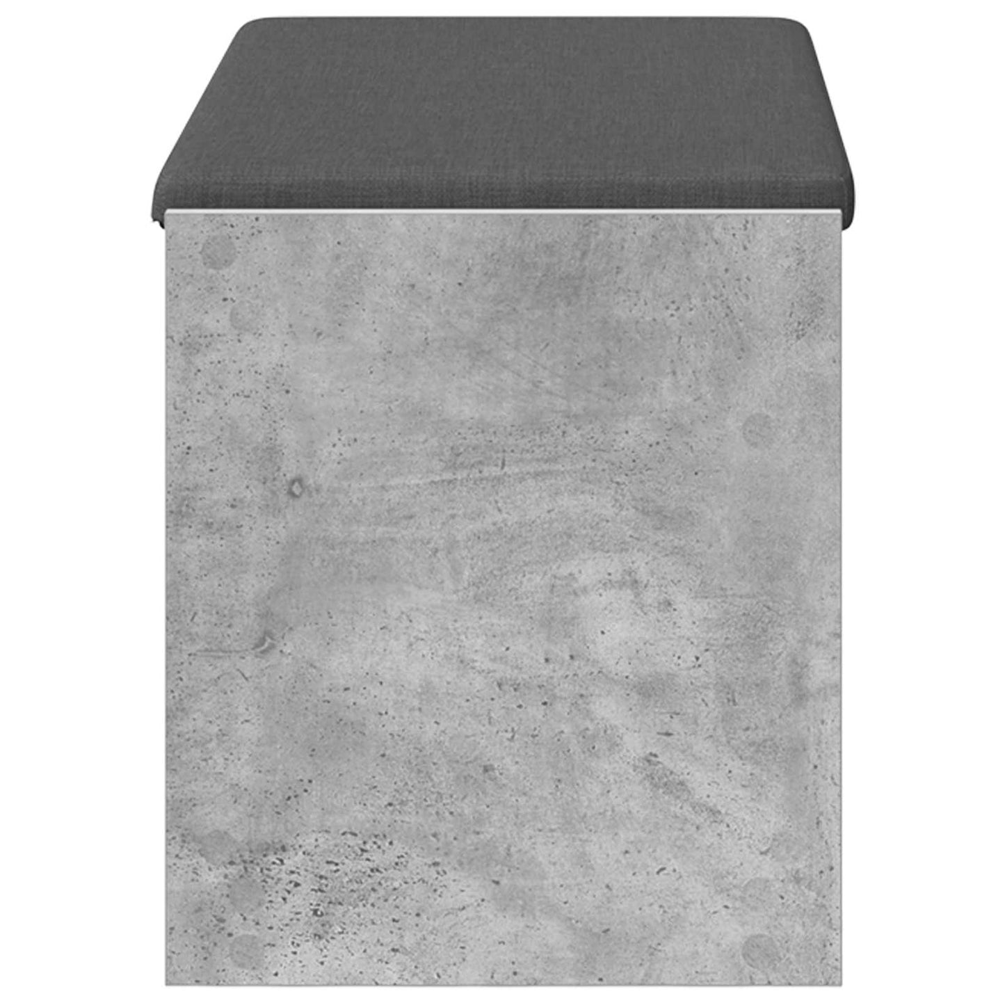 Halbank met kussen met plank Beton Grijs 83 x 38 x 45 cm is nu te koop bij PeponiXL, paradijselijk wonen!