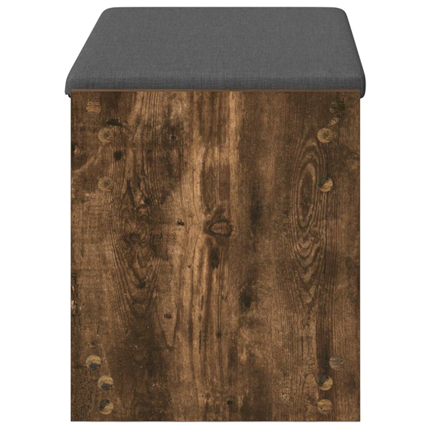 Halbank met kussen met plank Gerookte Eik 83 x 38 x 45 cm is nu te koop bij PeponiXL, paradijselijk wonen!