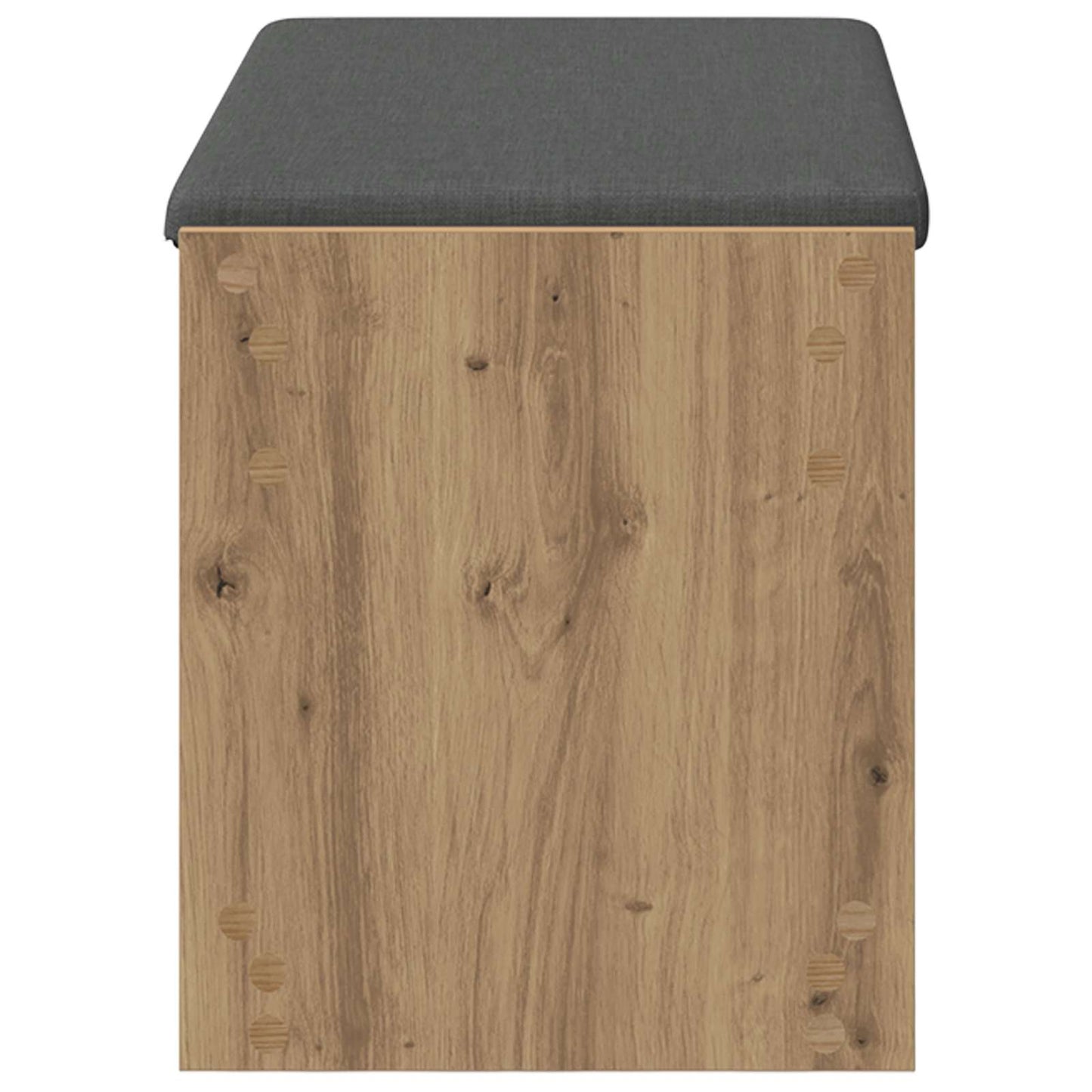 Halbank met kussen met plank Artisan Eik 83 x 38 x 45 cm is nu te koop bij PeponiXL, paradijselijk wonen!