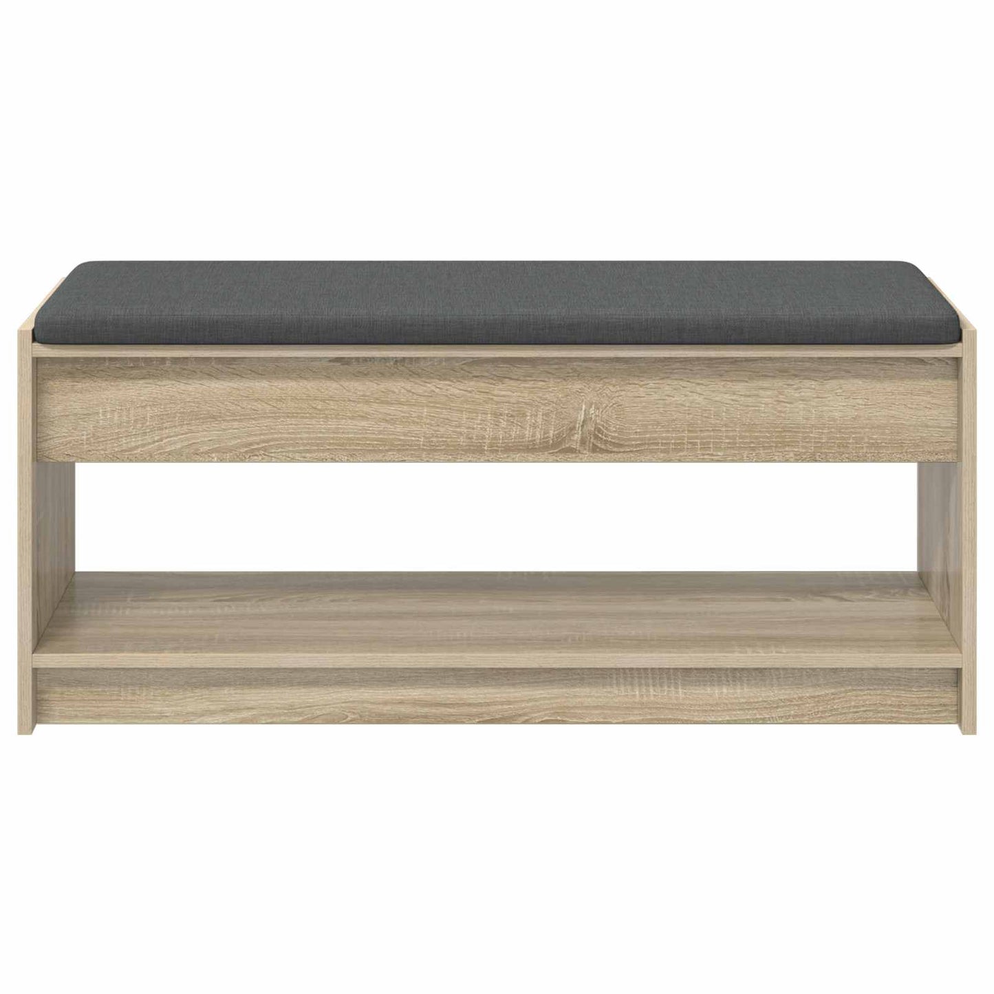 Halbank met kussen met plank Sonoma Eiken 103 x 38 x 45 cm is nu te koop bij PeponiXL, paradijselijk wonen!