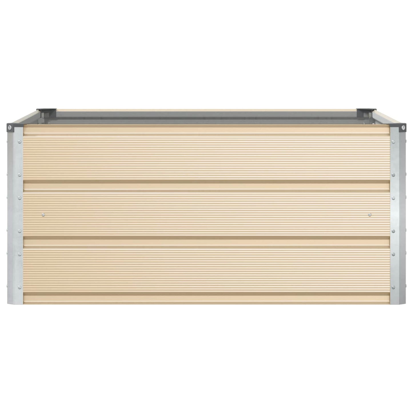 Plantenbak Ivoor 100 x 100 x 45 cm Staal is nu te koop bij PeponiXL, paradijselijk wonen!