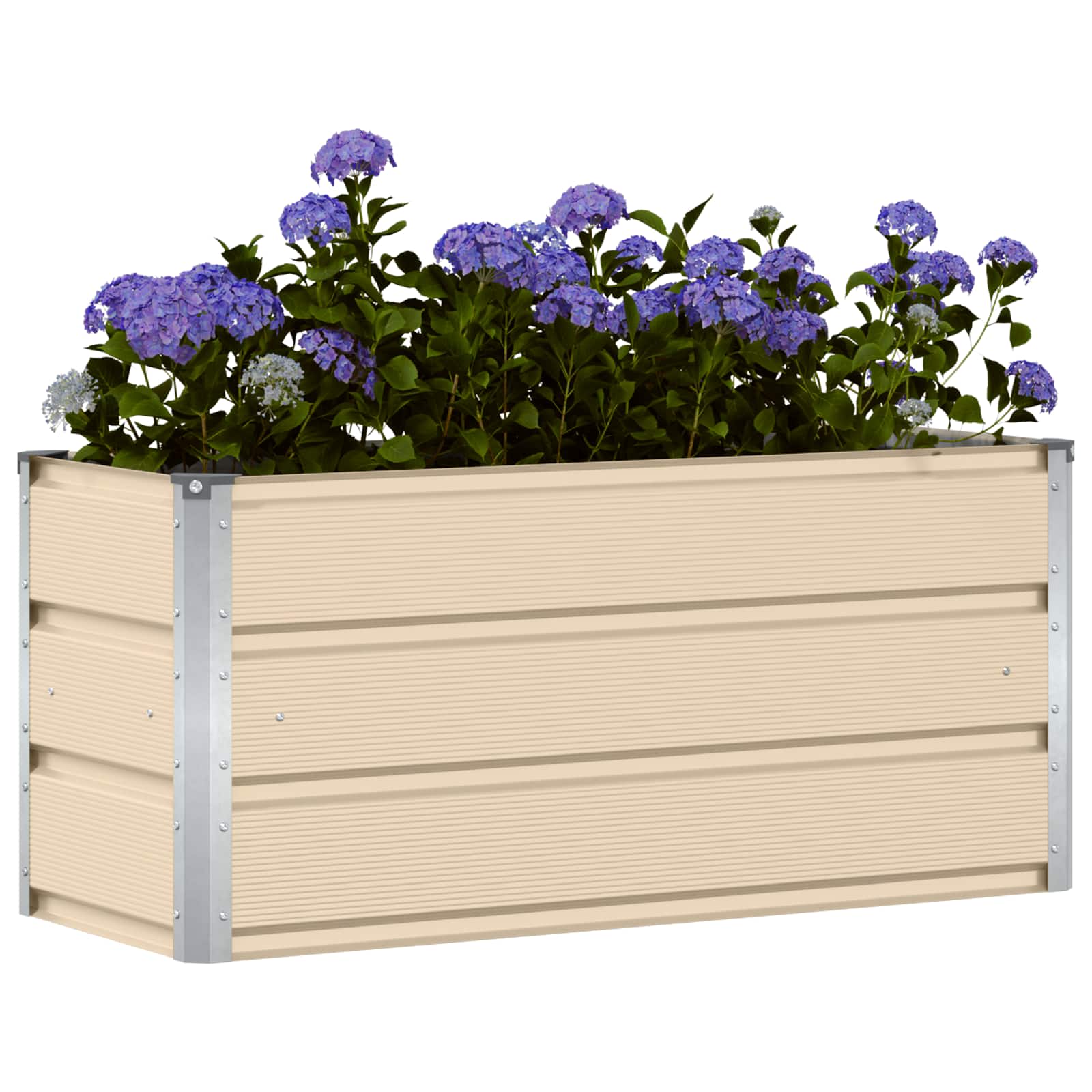 Plantenbak Ivoor 100 x 40 x 45 cm Staal is nu te koop bij PeponiXL, paradijselijk wonen!
