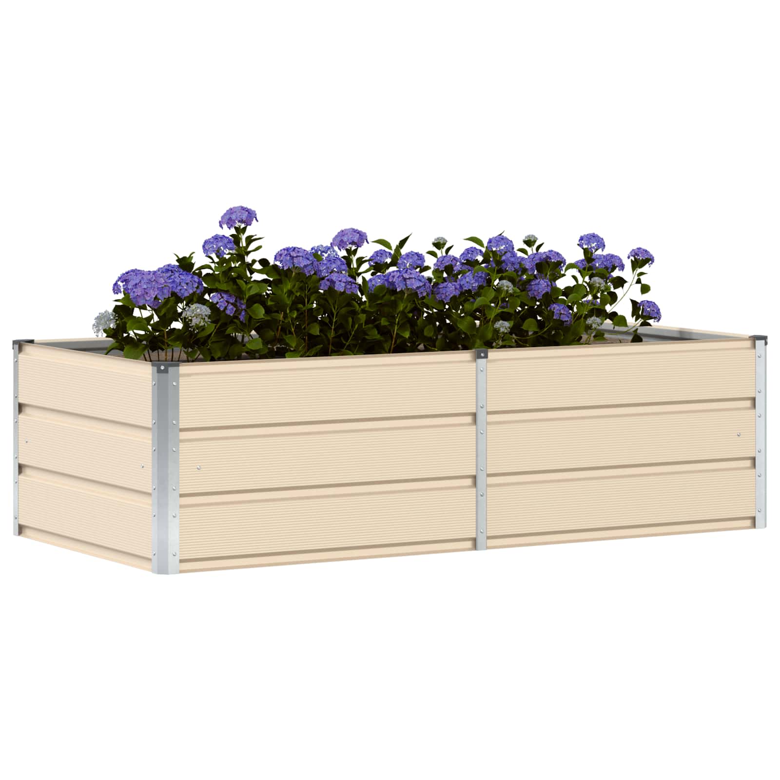 Plantenbak Ivoor 160 x 80 x 45 cm Staal is nu te koop bij PeponiXL, paradijselijk wonen!