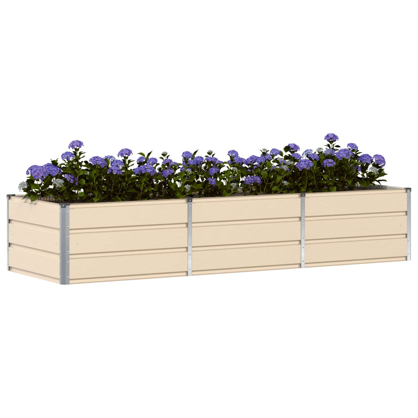 Plantenbak Ivoor 240 x 80 x 75 cm Staal is nu te koop bij PeponiXL, paradijselijk wonen!