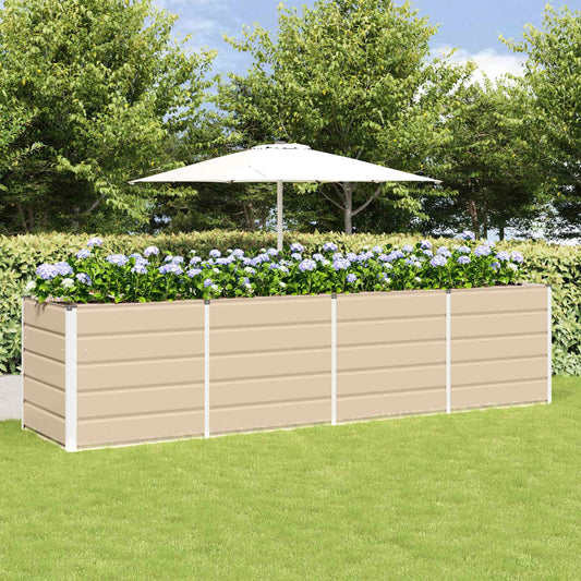 Plantenbak Ivoor 320 x 80 x 75 cm Staal is nu te koop bij PeponiXL, paradijselijk wonen!