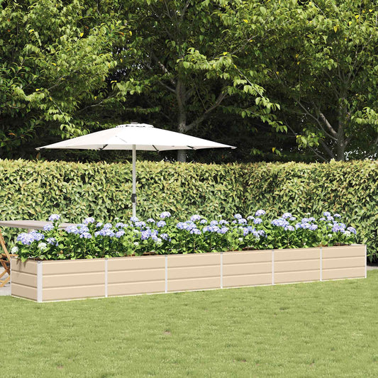 Plantenbak Ivoor 480 x 80 x 45 cm Staal is nu te koop bij PeponiXL, paradijselijk wonen!