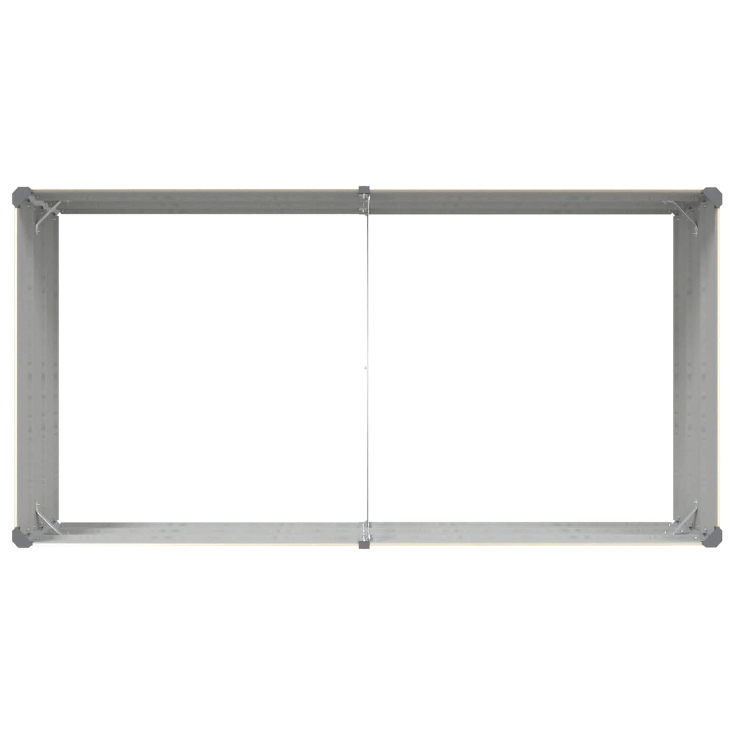 Plantenbak Ivoor 195 x 100 x 45 cm Gegalvaniseerd staal is nu te koop bij PeponiXL, paradijselijk wonen!