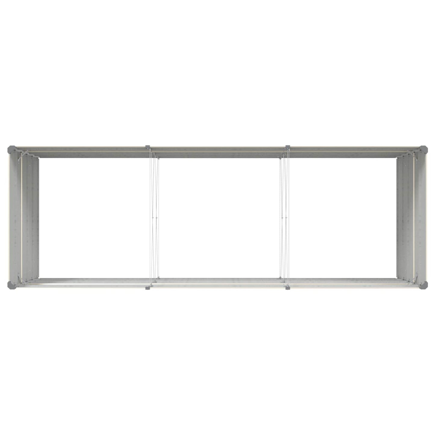 Plantenbak Ivoor 290 x 100 x 75 cm Gegalvaniseerd staal is nu te koop bij PeponiXL, paradijselijk wonen!