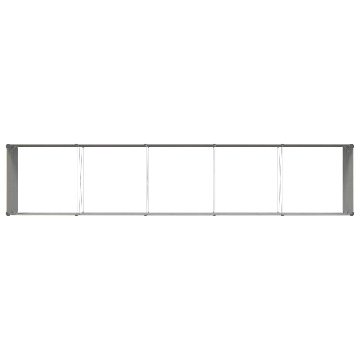 Plantenbak Ivoor 480 x 100 x 45 cm Gegalvaniseerd staal is nu te koop bij PeponiXL, paradijselijk wonen!