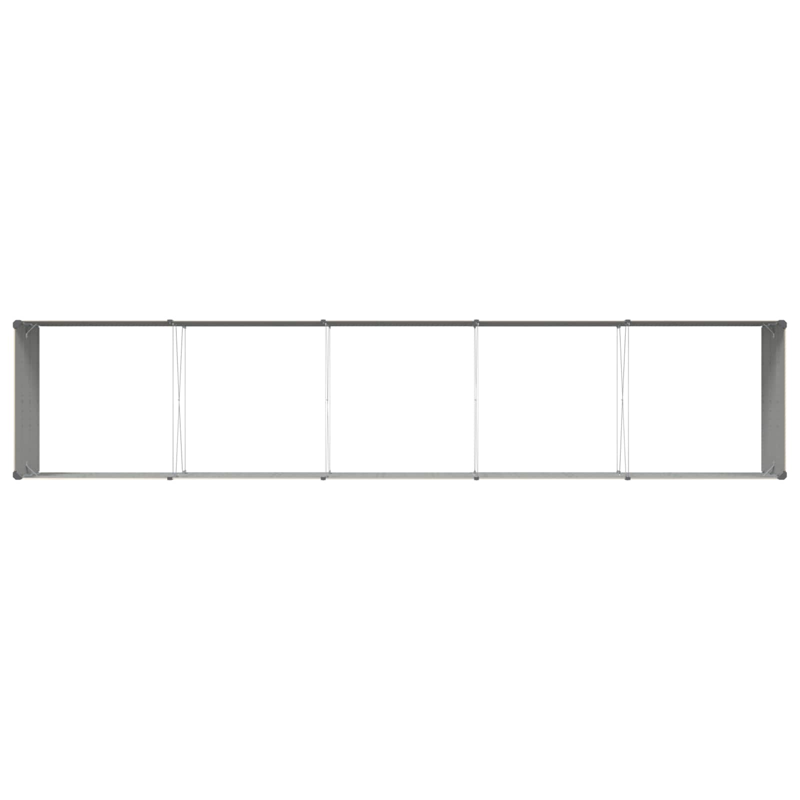 Plantenbak Ivoor 480 x 100 x 45 cm Gegalvaniseerd staal is nu te koop bij PeponiXL, paradijselijk wonen!