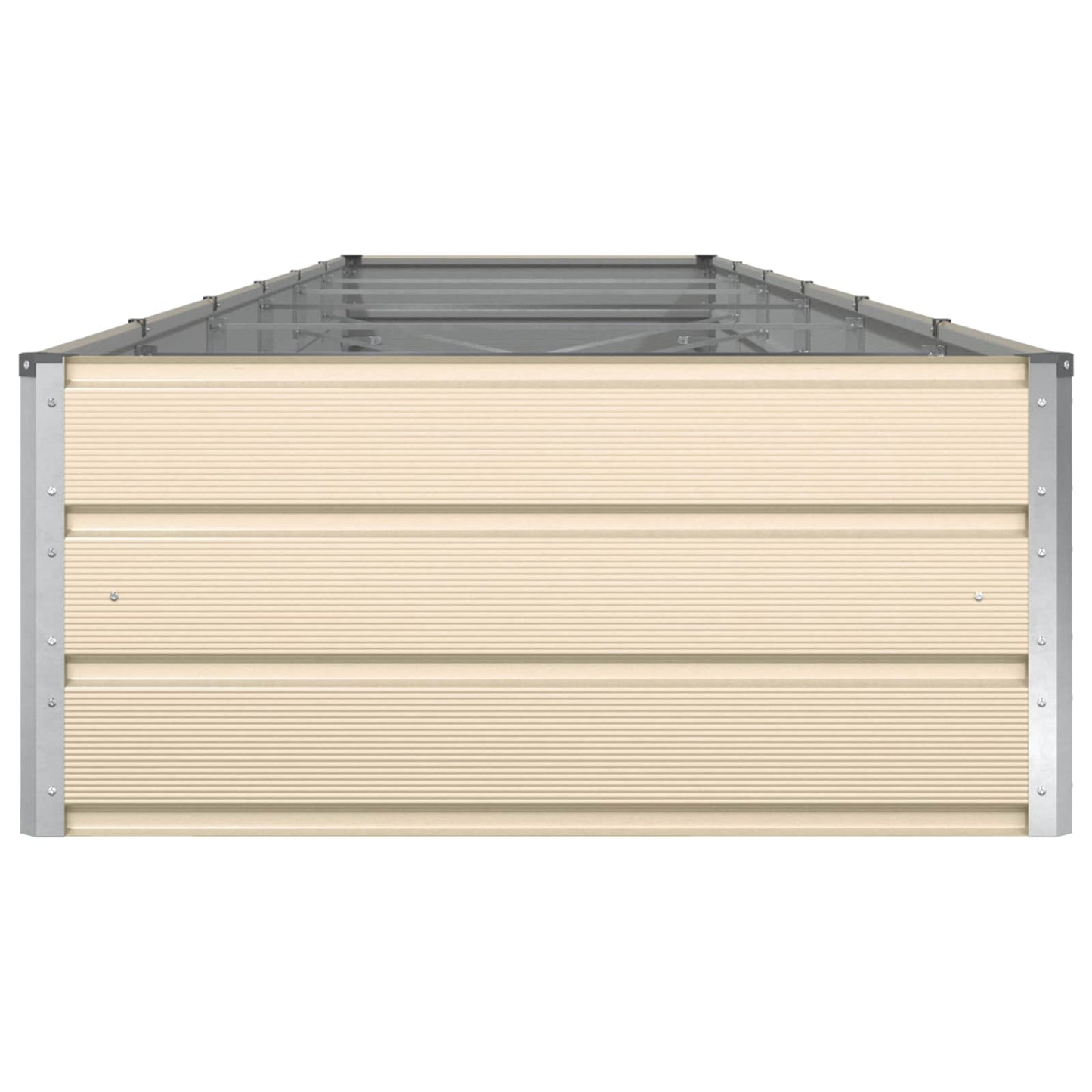 Plantenbak Ivoor 580 x 100 x 45 cm Gegalvaniseerd staal is nu te koop bij PeponiXL, paradijselijk wonen!