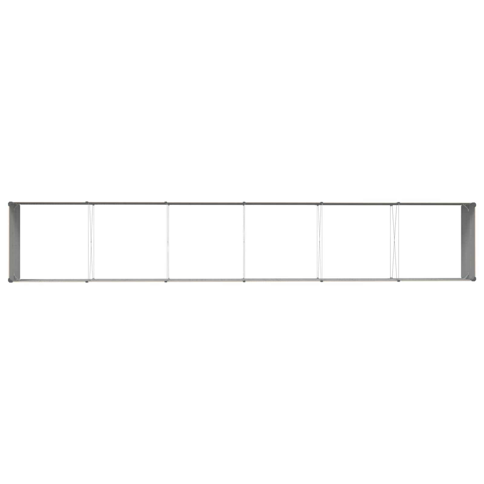 Plantenbak Ivoor 580 x 100 x 45 cm Gegalvaniseerd staal is nu te koop bij PeponiXL, paradijselijk wonen!