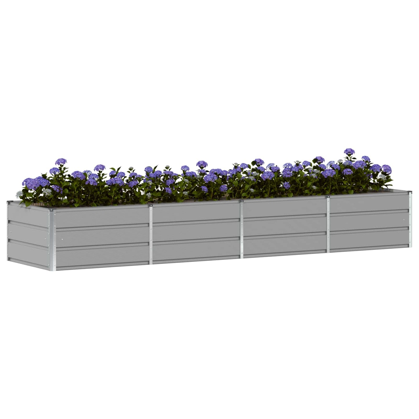 Plantenbak Lichtgrijs 320 x 80 x 45 cm Staal is nu te koop bij PeponiXL, paradijselijk wonen!