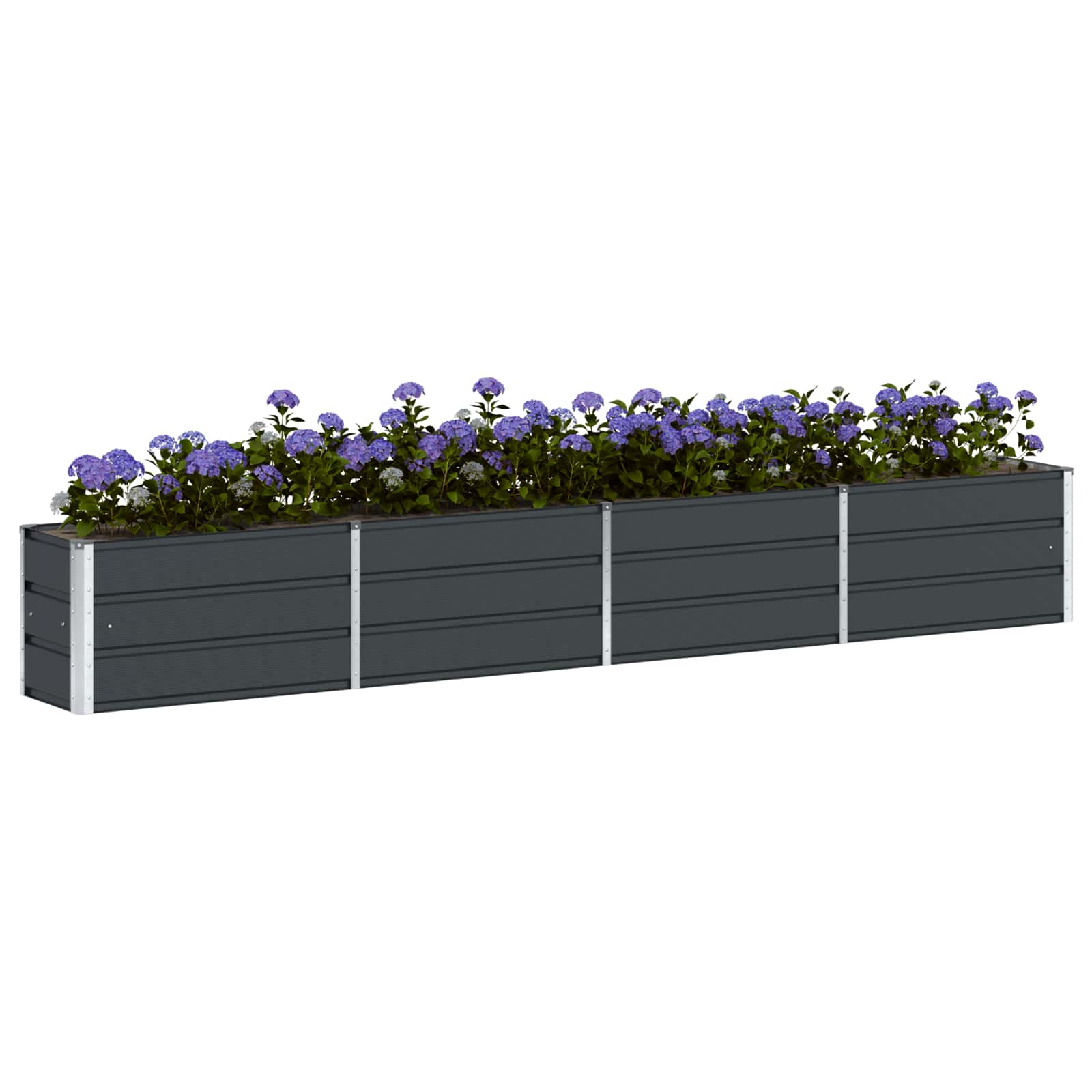 Plantenbak Antraciet 320 x 40 x 45 cm Staal is nu te koop bij PeponiXL, paradijselijk wonen!