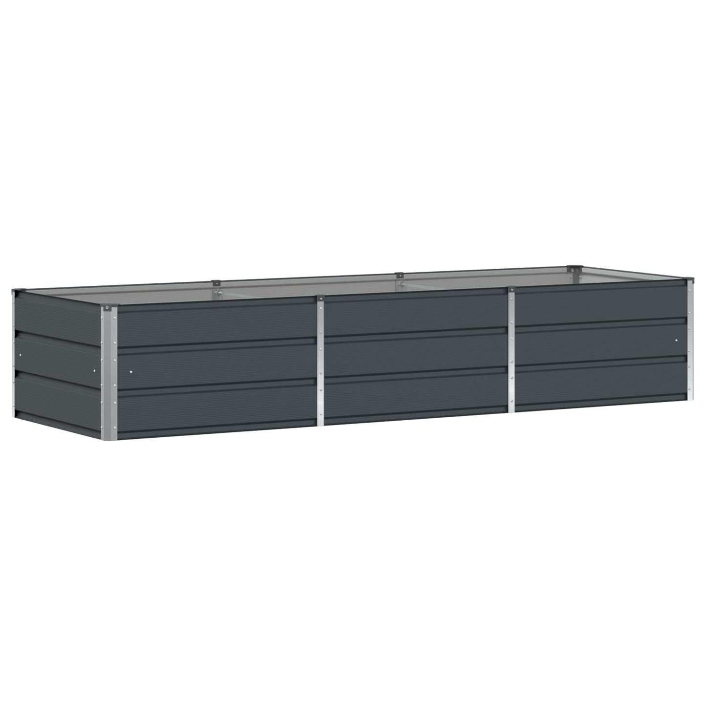 Plantenbak Antraciet 240 x 80 x 45 cm Staal is nu te koop bij PeponiXL, paradijselijk wonen!