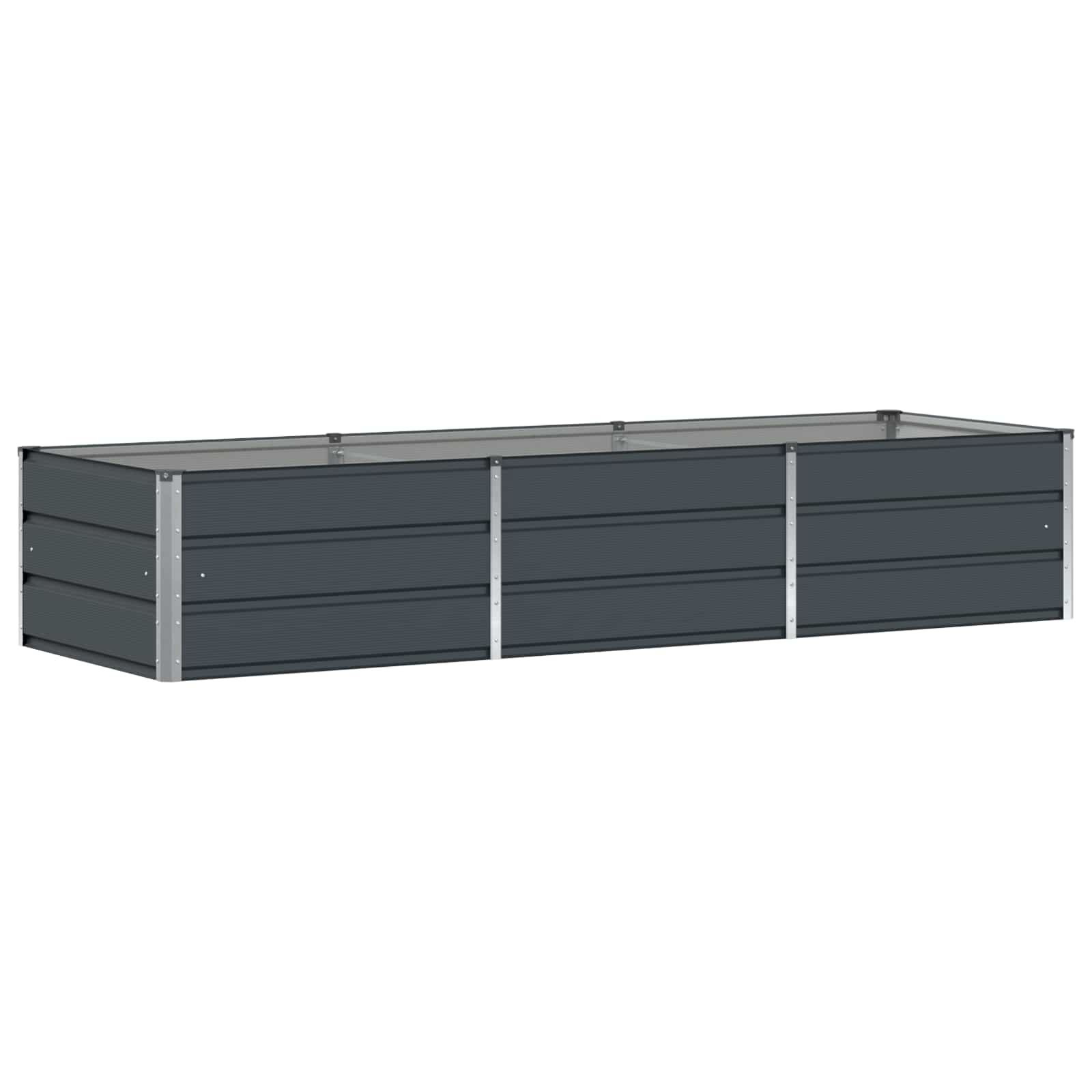 Plantenbak Antraciet 240 x 80 x 45 cm Staal is nu te koop bij PeponiXL, paradijselijk wonen!