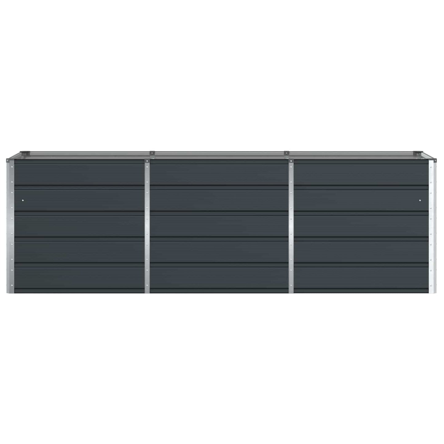 Plantenbak Antraciet 240 x 80 x 75 cm Staal is nu te koop bij PeponiXL, paradijselijk wonen!