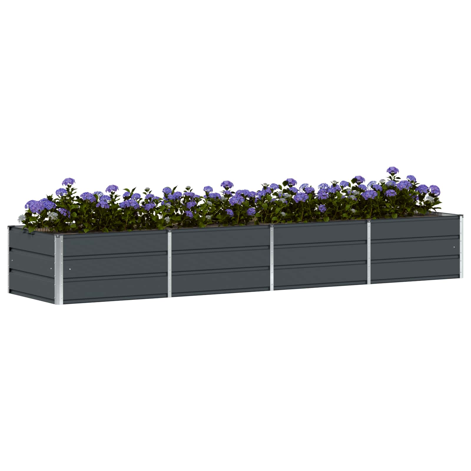 Plantenbak Antraciet 320 x 80 x 45 cm Staal is nu te koop bij PeponiXL, paradijselijk wonen!
