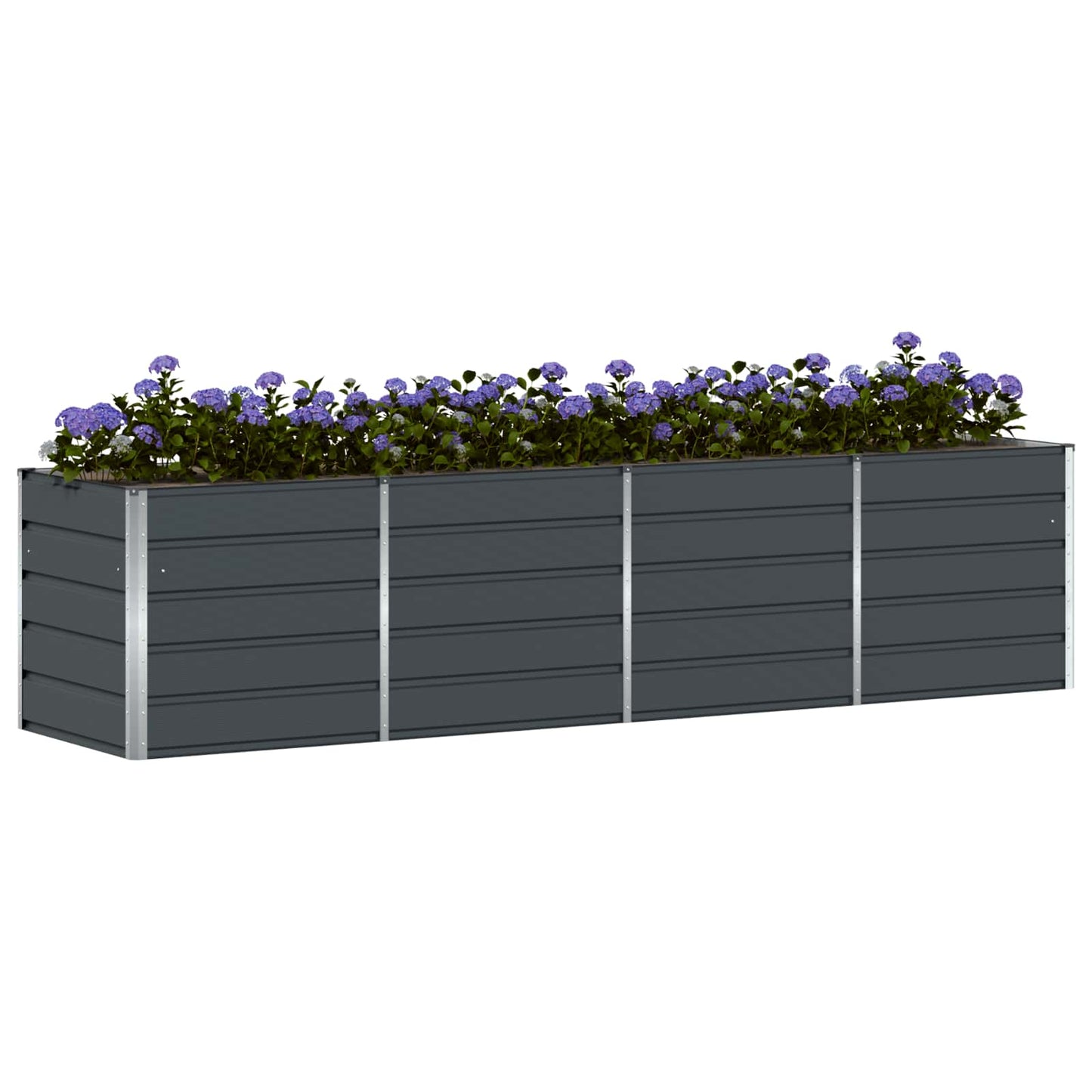 Plantenbak Antraciet 320 x 80 x 75 cm Staal is nu te koop bij PeponiXL, paradijselijk wonen!