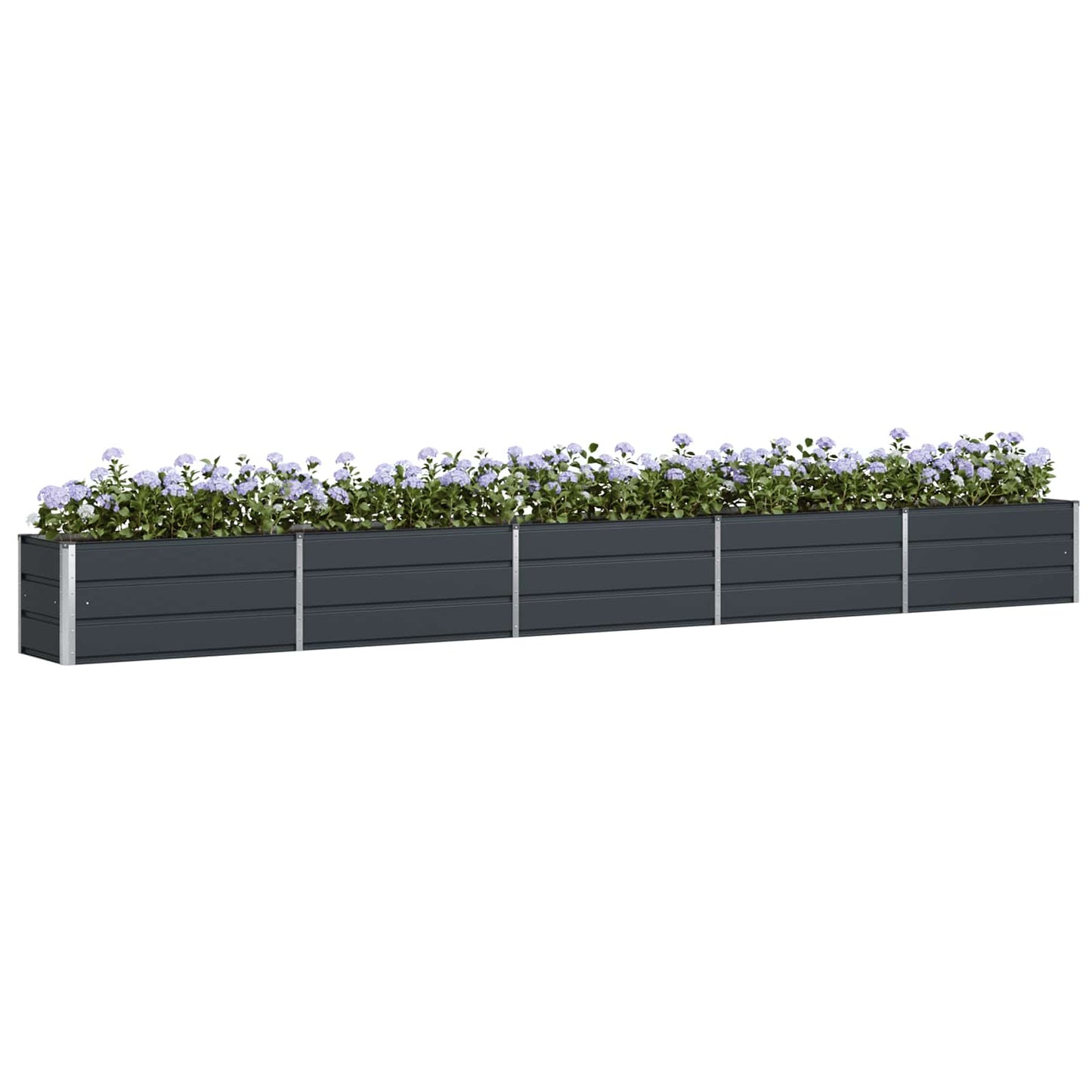 Plantenbak Antraciet 480 x 50 x 45 cm Gegalvaniseerd staal is nu te koop bij PeponiXL, paradijselijk wonen!