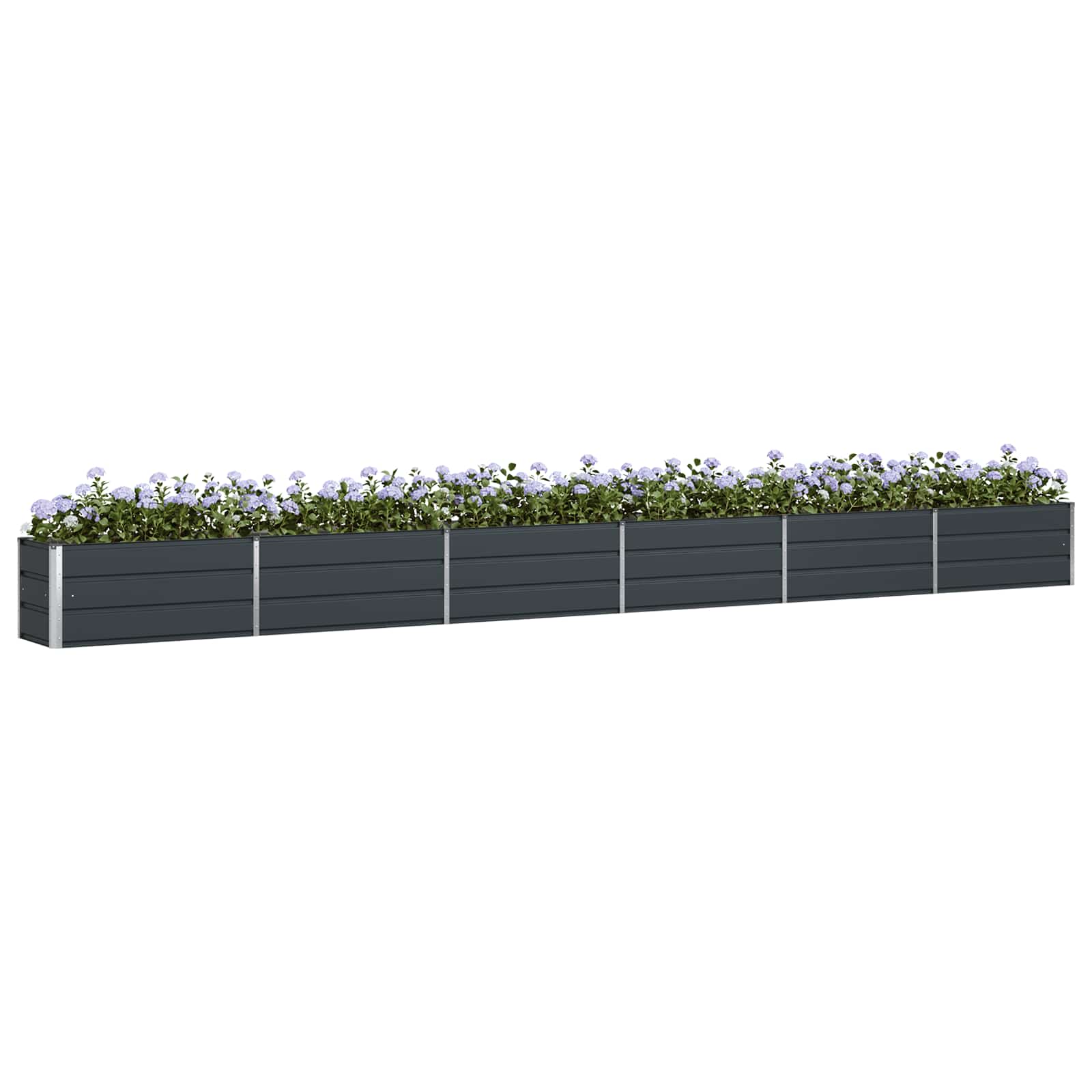 Plantenbak Antraciet 580 x 50 x 45 cm Gegalvaniseerd staal is nu te koop bij PeponiXL, paradijselijk wonen!