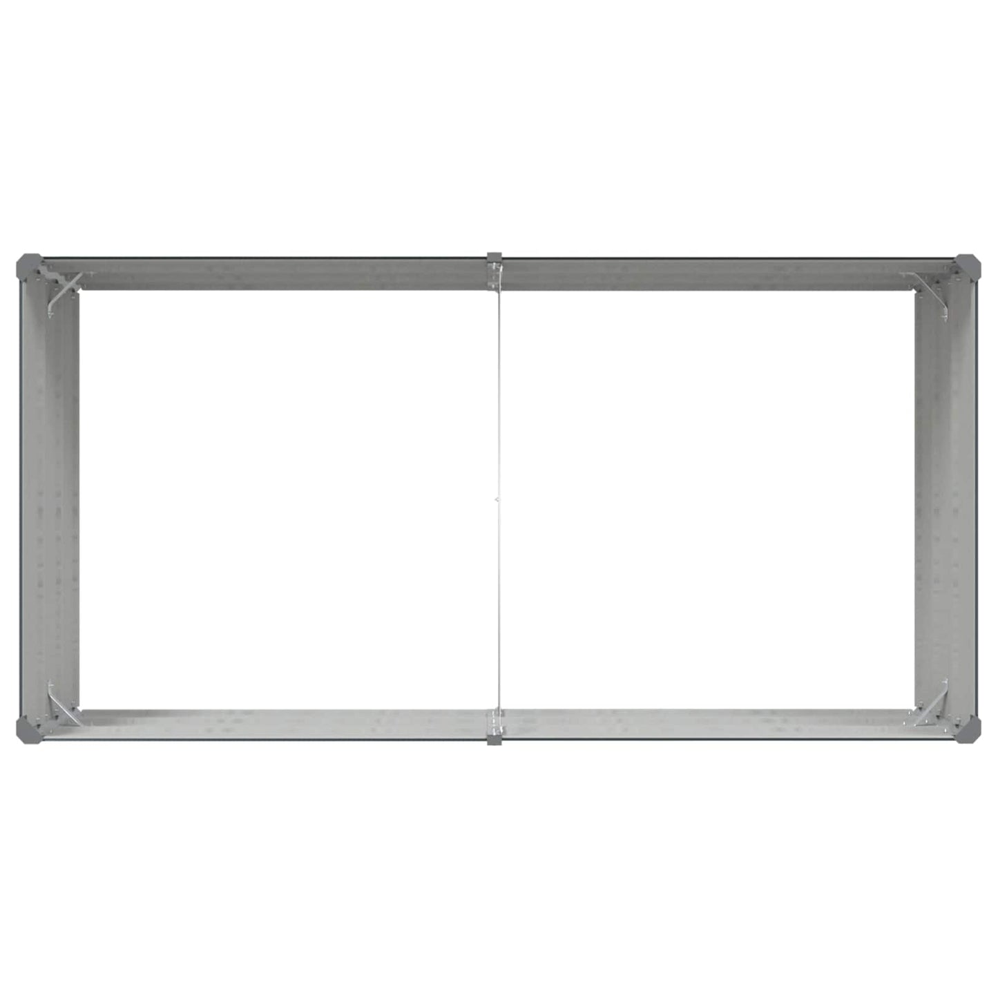 Plantenbak Antraciet 195 x 100 x 45 cm Gegalvaniseerd staal is nu te koop bij PeponiXL, paradijselijk wonen!