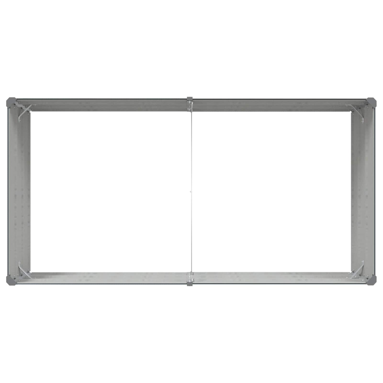 Plantenbak Antraciet 195 x 100 x 45 cm Gegalvaniseerd staal is nu te koop bij PeponiXL, paradijselijk wonen!