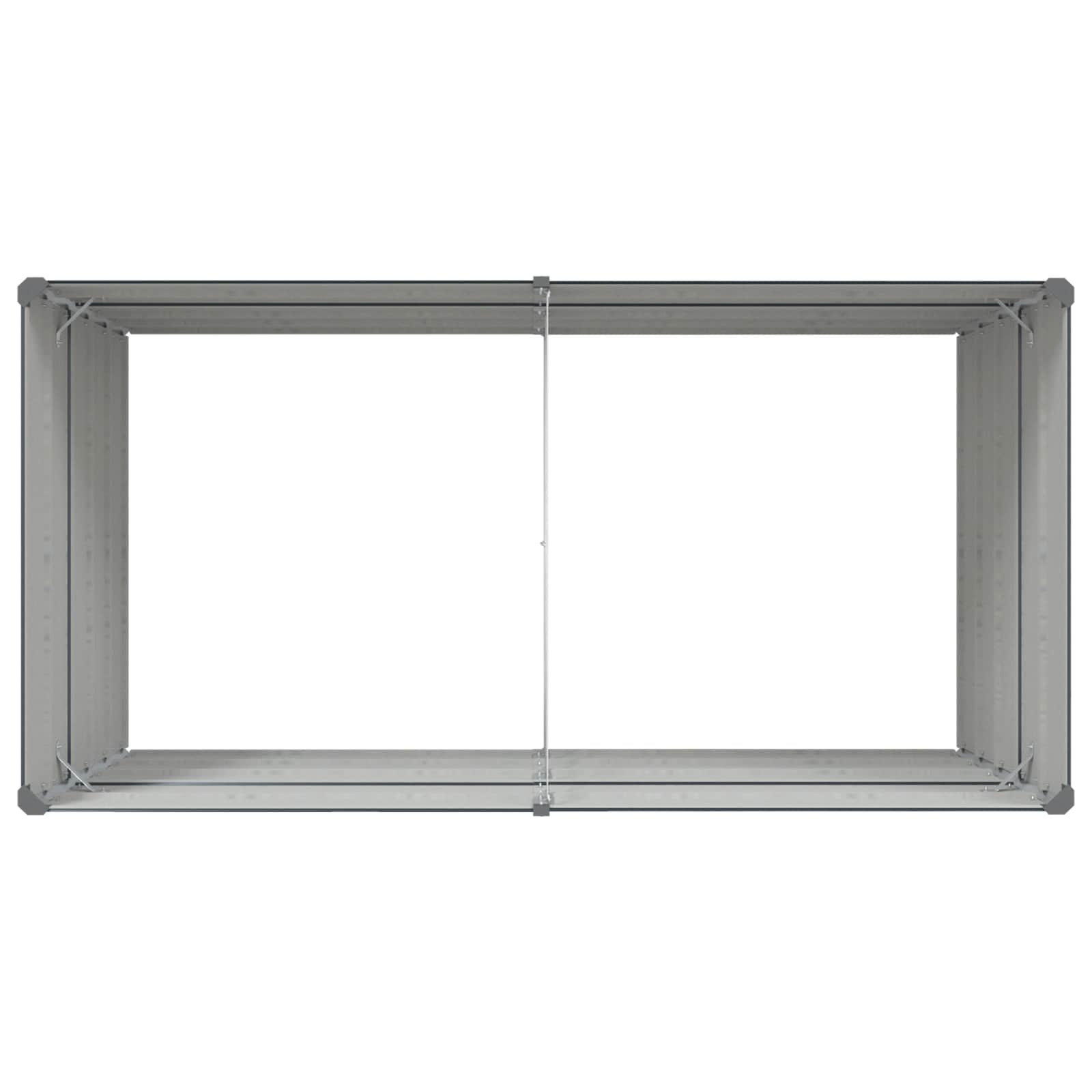 Plantenbak Antraciet 195 x 100 x 75 cm Gegalvaniseerd staal is nu te koop bij PeponiXL, paradijselijk wonen!
