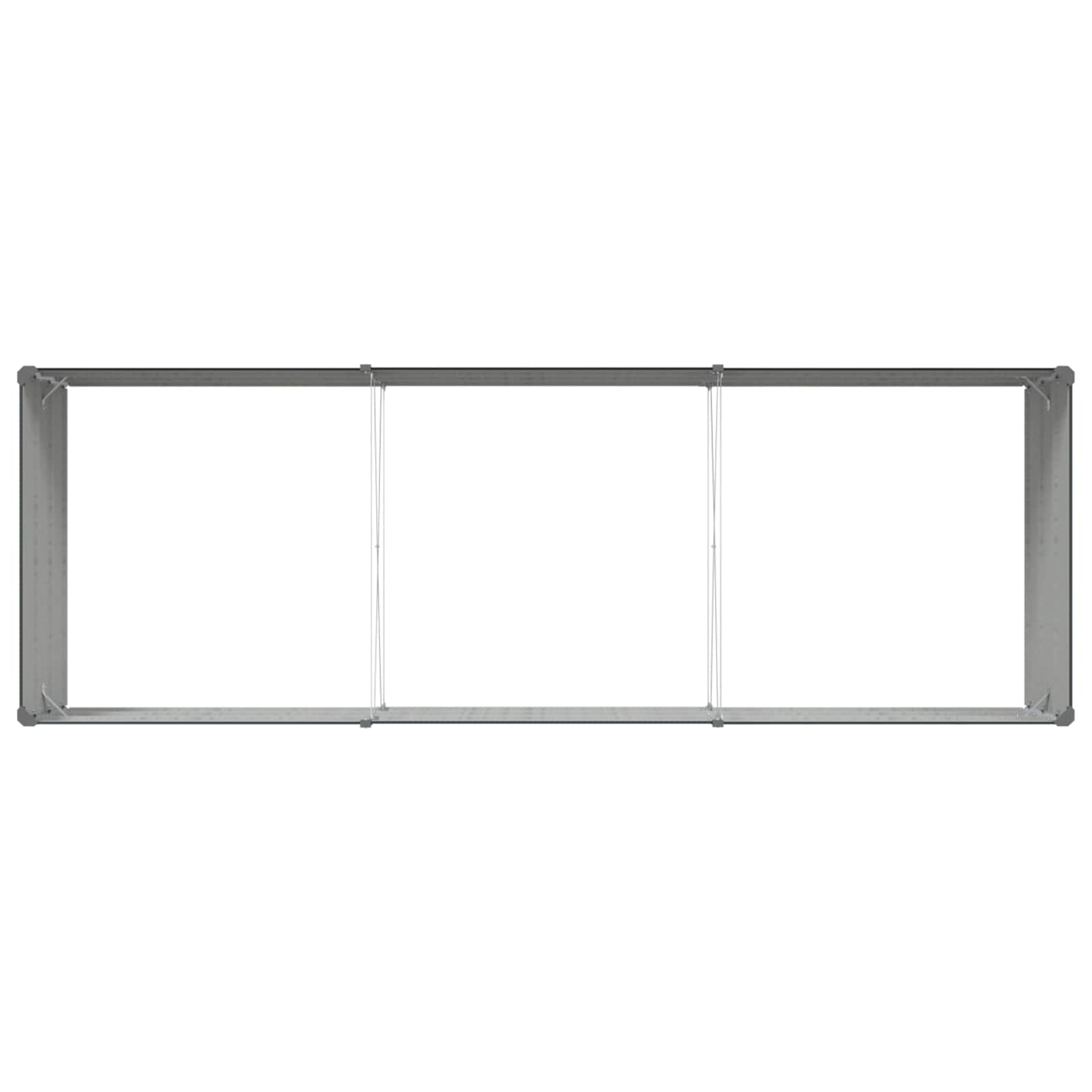 Plantenbak Antraciet 290 x 100 x 45 cm Gegalvaniseerd staal is nu te koop bij PeponiXL, paradijselijk wonen!