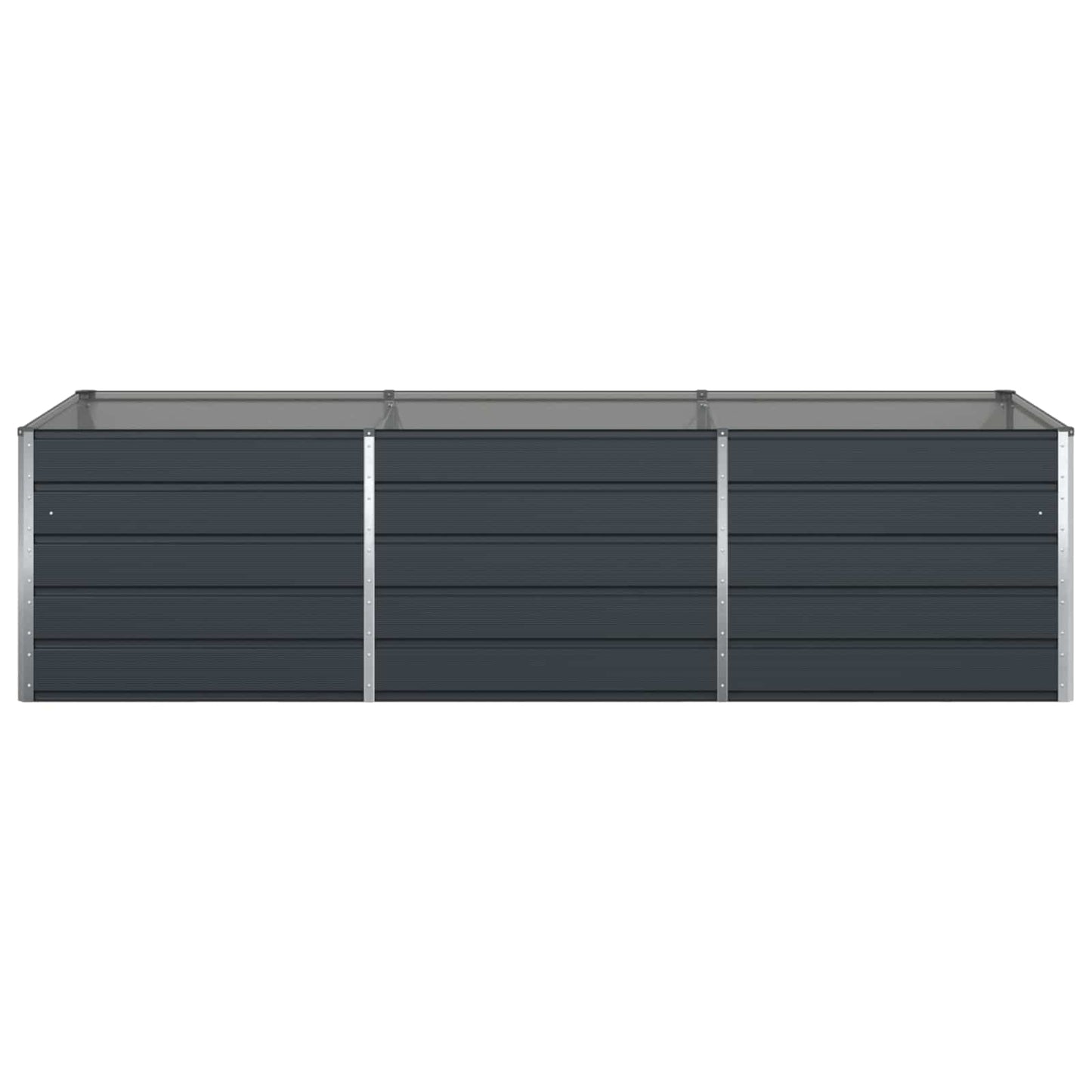 Plantenbak Antraciet 195 x 100 x 45 cm Gegalvaniseerd staal is nu te koop bij PeponiXL, paradijselijk wonen!