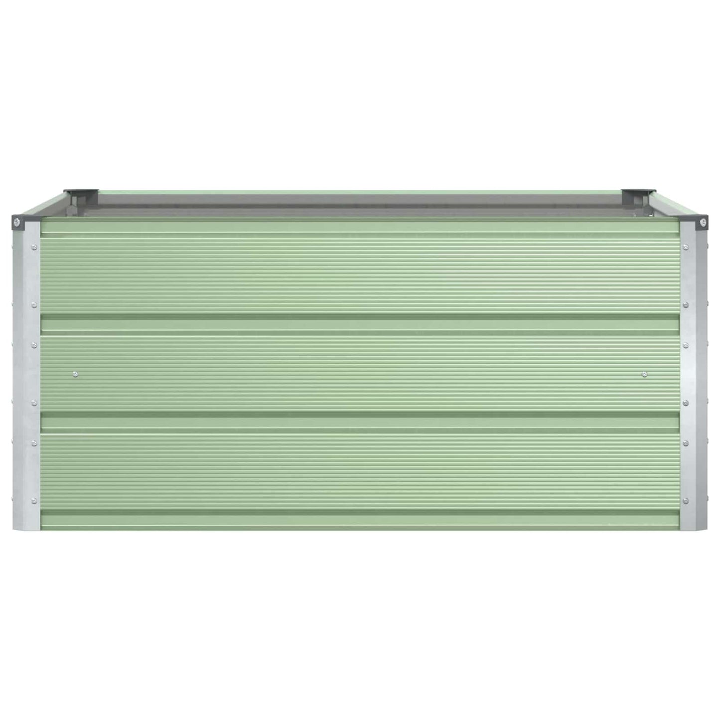 Plantenbak Pastelgroen 100 x 100 x 45 cm Staal is nu te koop bij PeponiXL, paradijselijk wonen!